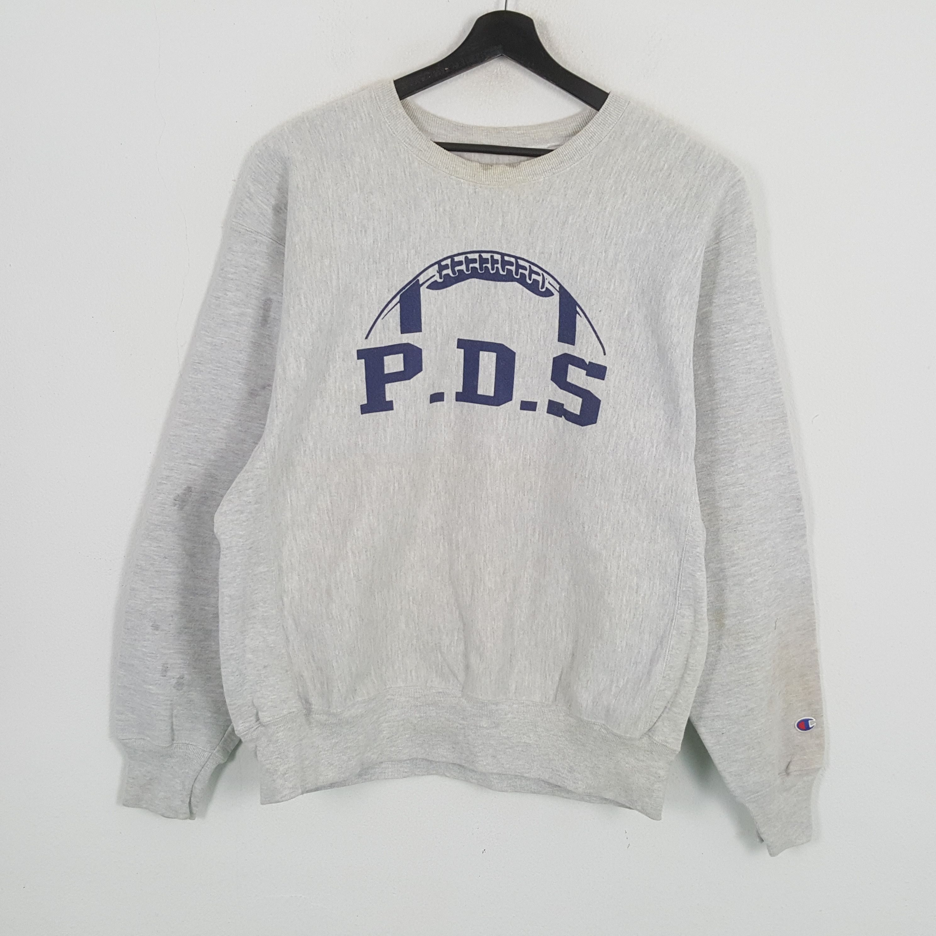 Champion × NFL × Vintage P.D.S Football Sports Style CHAMPION Sweatshirt Size US XL / EU 56 / 4 - 1 Thumbnail