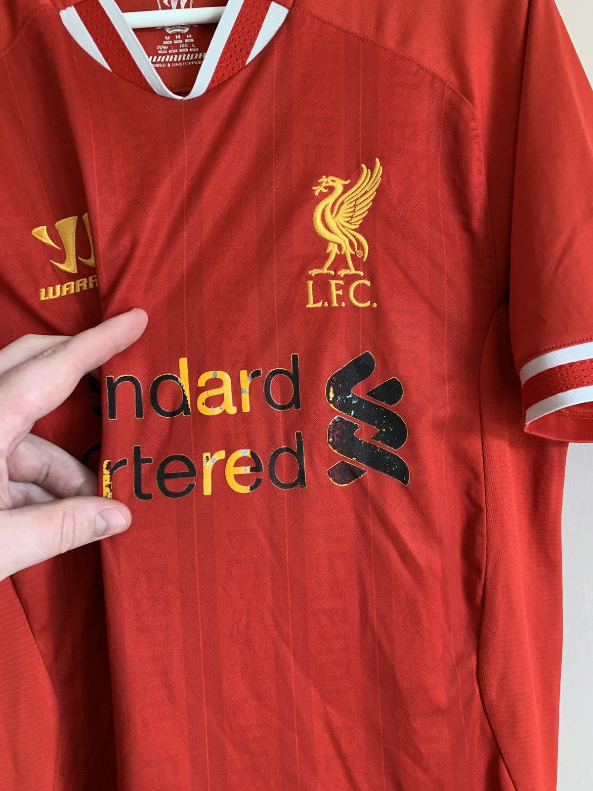 Warrior Liverpool 2014 Football Shirt Warrior Soccer COUTINHO #10 Size US S / EU 44-46 / 1 - 7 Thumbnail
