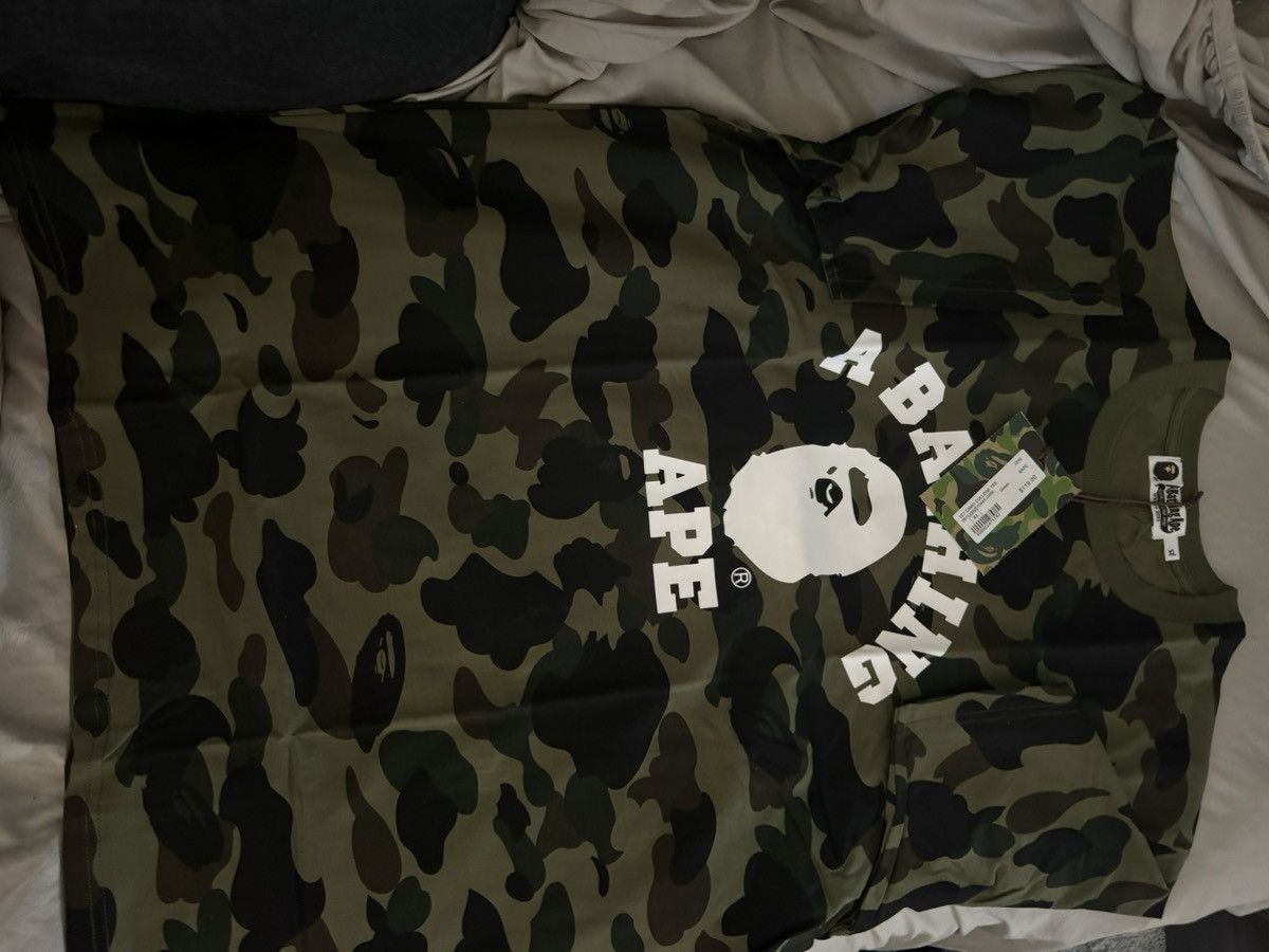 Bape Bape X Champion Tee Size XL Size US XL / EU 56 / 4 - 5 Thumbnail