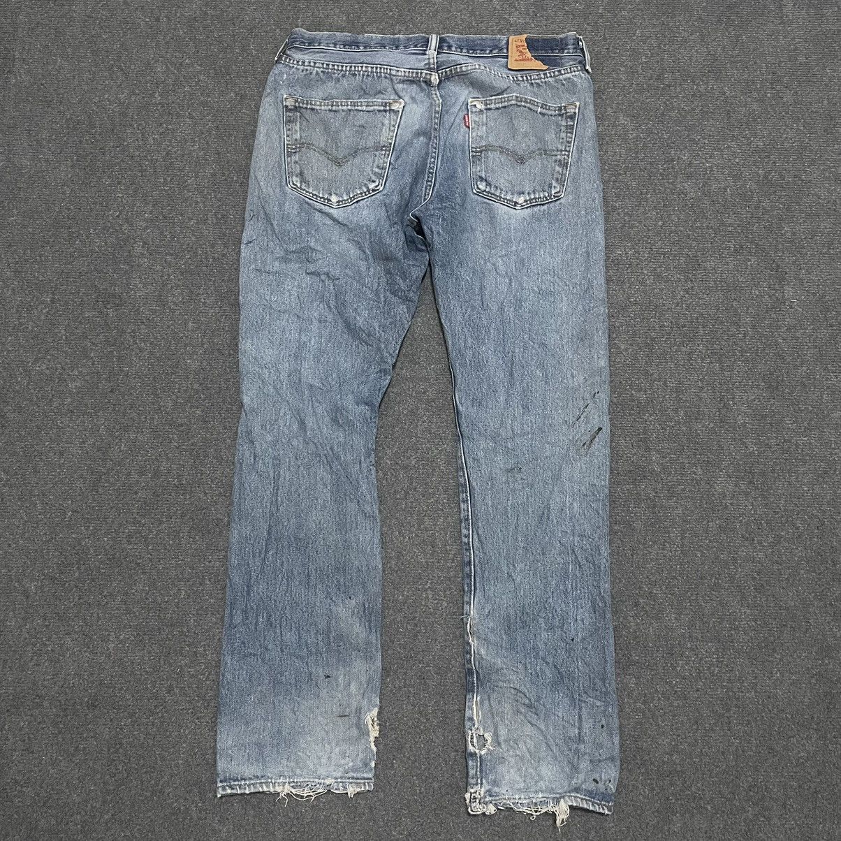 Levi's Vintage Levis 501 Distressed Jeans Size US 34 / EU 50 - 1 Thumbnail