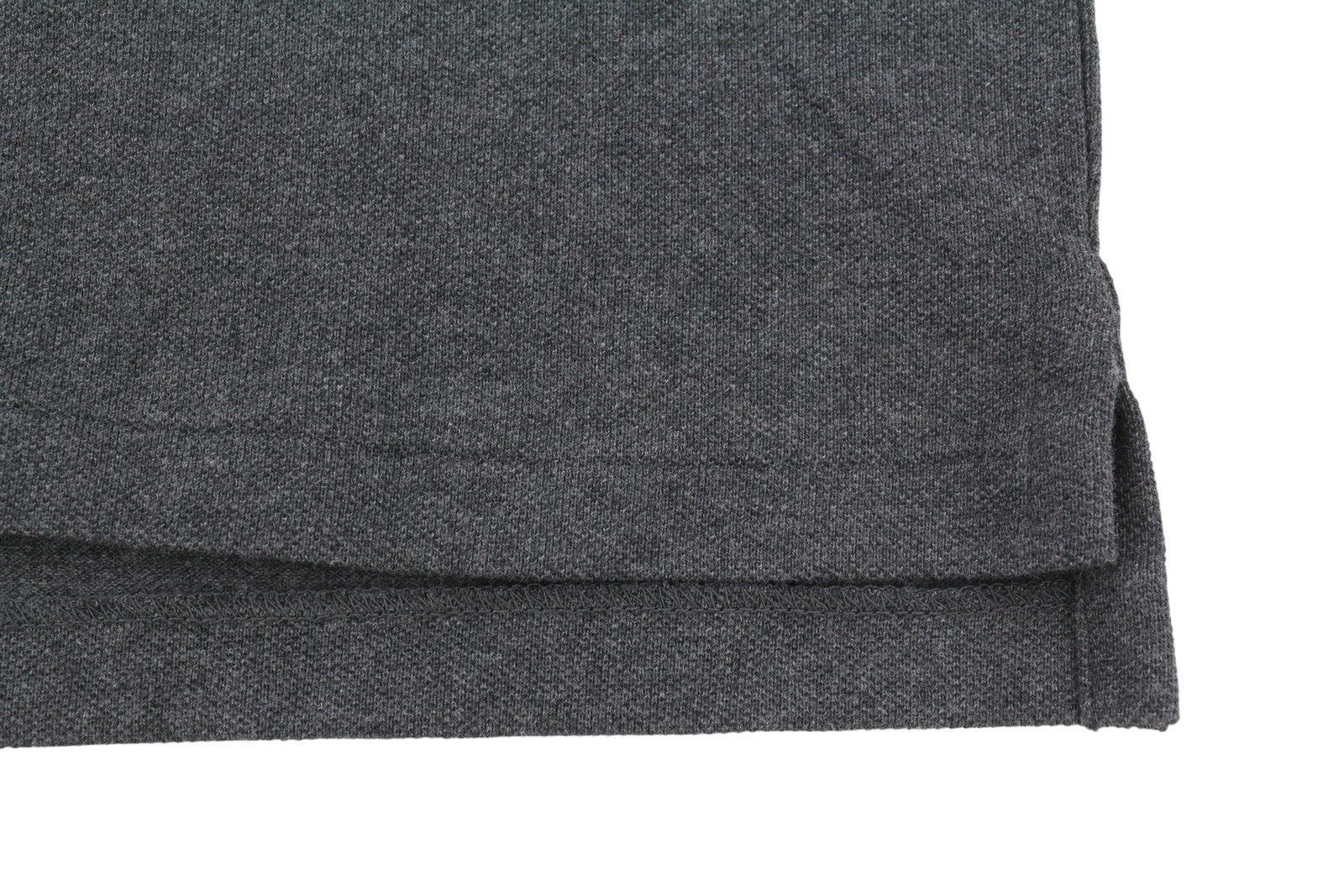 Ralph Lauren SLIM FIT L Dark Grey Melange Cotton Logo 87889 Size US L / EU 52-54 / 3 - 6 Thumbnail