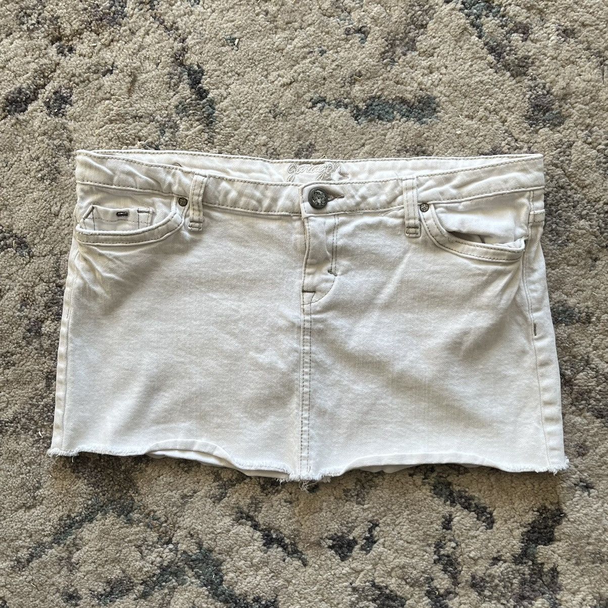 Y2K Garage Mini Skirt