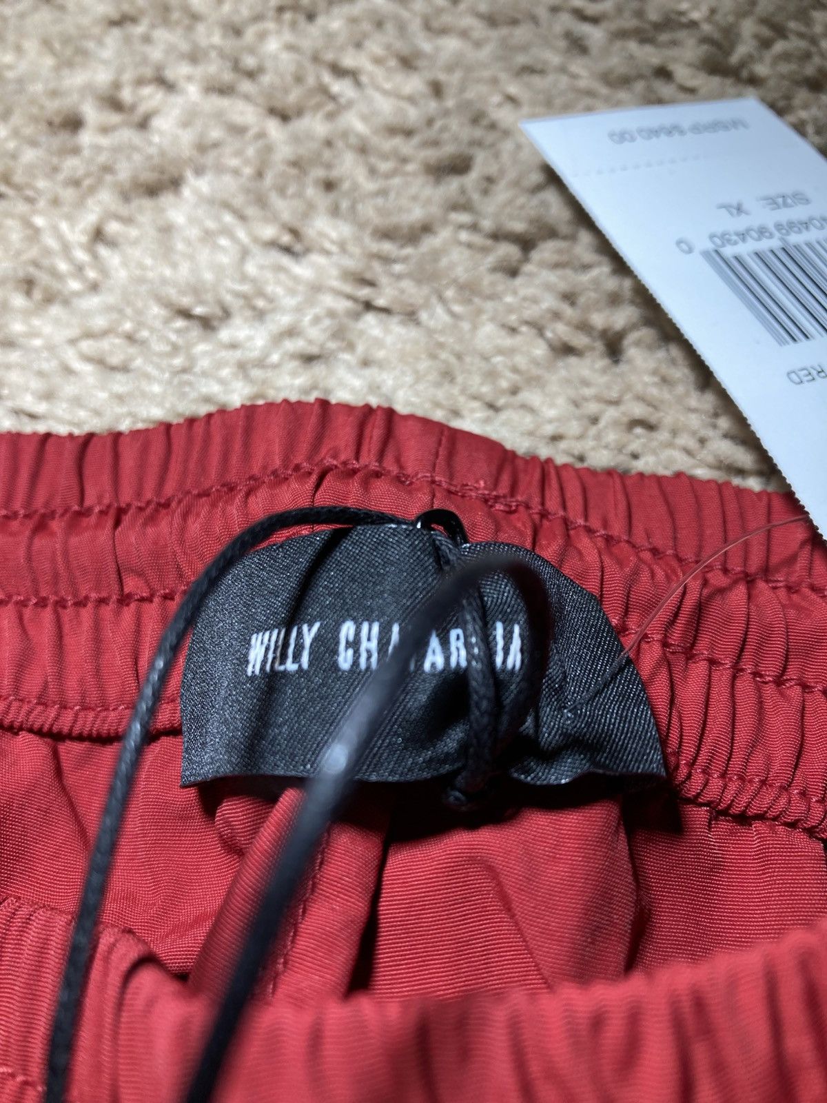 Willy Chavarria New AW25 Willy Chavarria Bad Boy Track Pants 90s Pepper Size US 36 / EU 52 - 7 Thumbnail