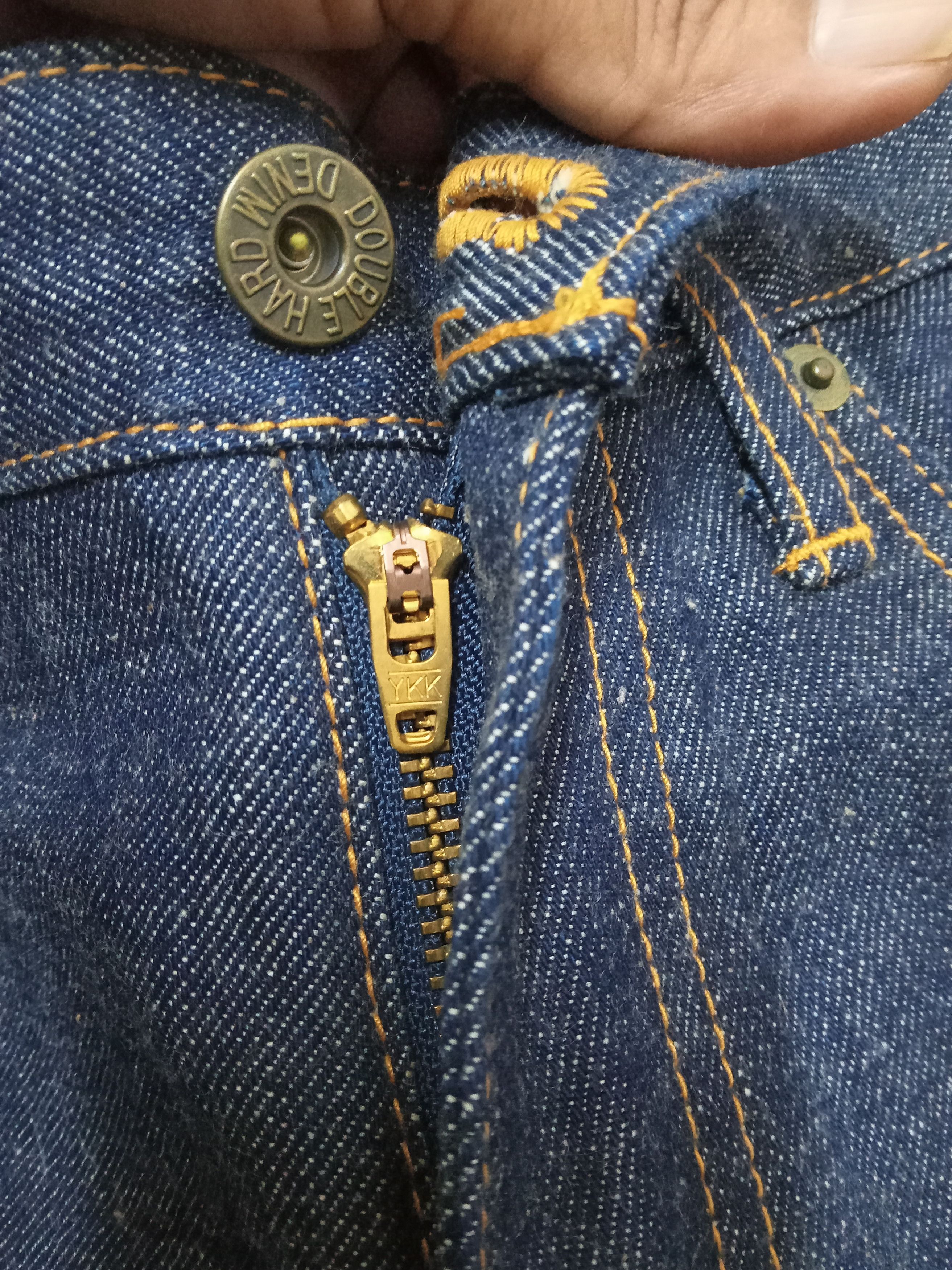 Japanese Brand Double Hard Jeans Size US 34 / EU 50 - 7 Thumbnail