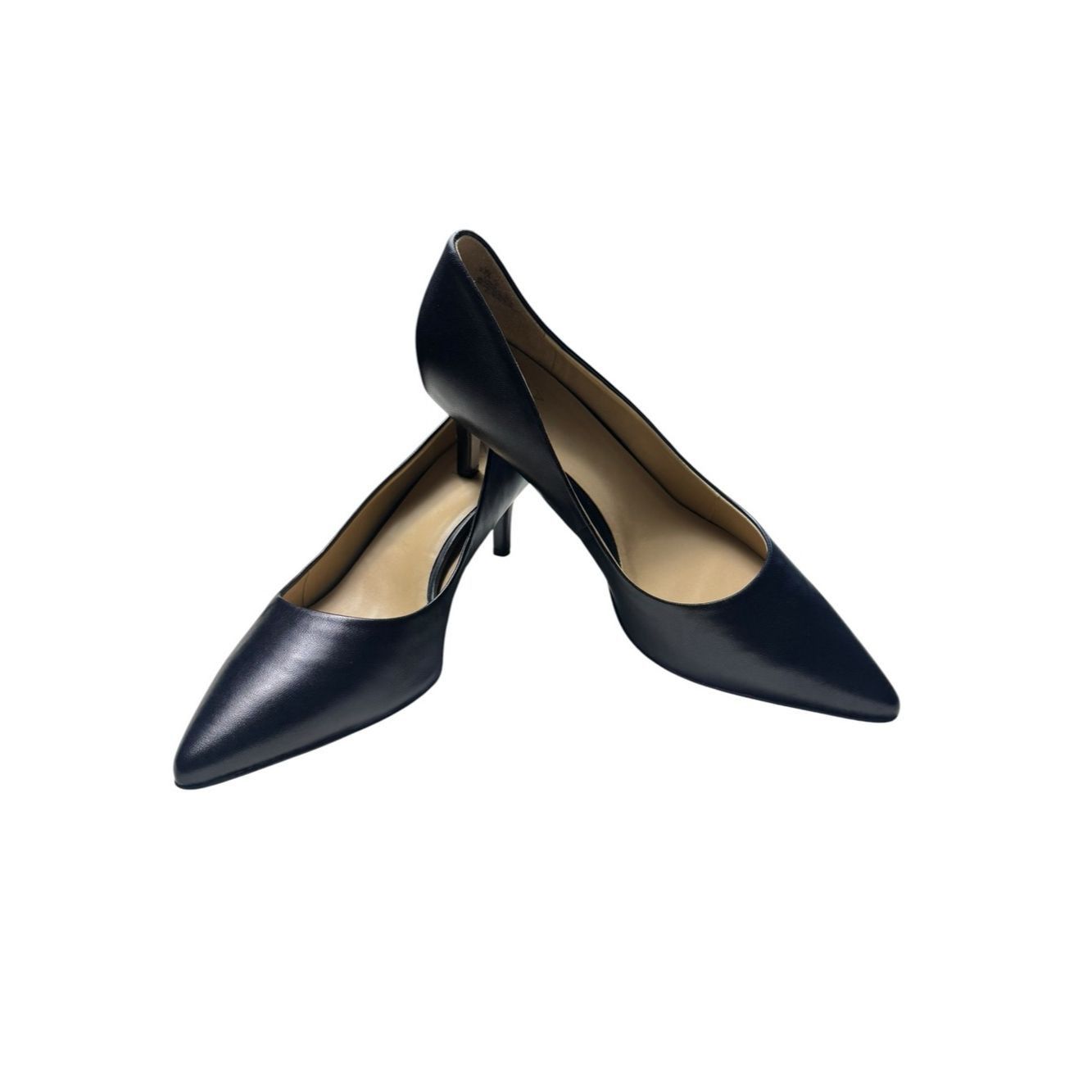 Naturalizer New Naturalizer Everly Black Leather Pump Shoes Size 9.5 N Size US 9.5 / IT 39.5 - 2 Thumbnail