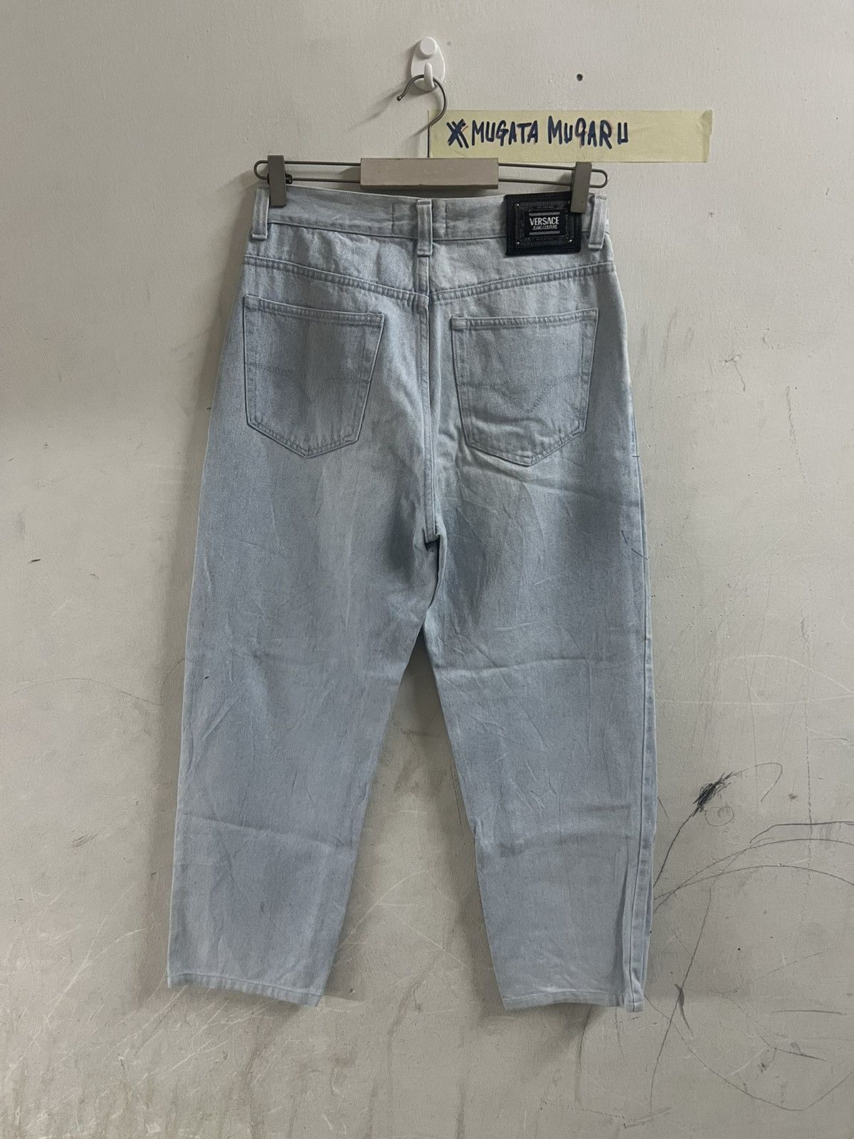Japanese Brand VINTAGE VERSACE DISTRESSED DENIM PANT Size US 28 / EU 44 - 8 Thumbnail