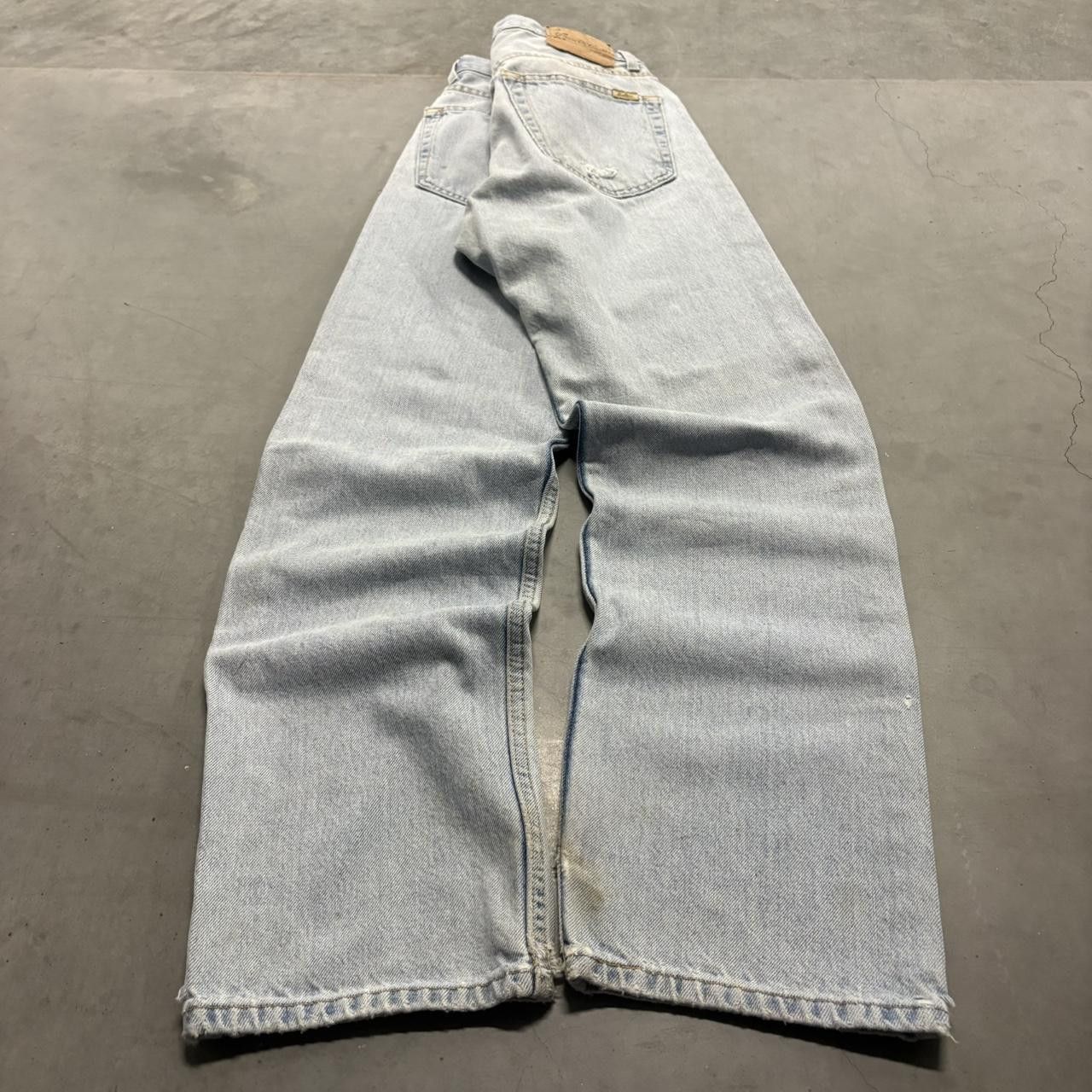 Levi's Crazy Vintage Y2K/2000s Baggy Light Wash Levi Regular Fit Denim Jeans! Size US 32 / EU 48 - 4 Thumbnail