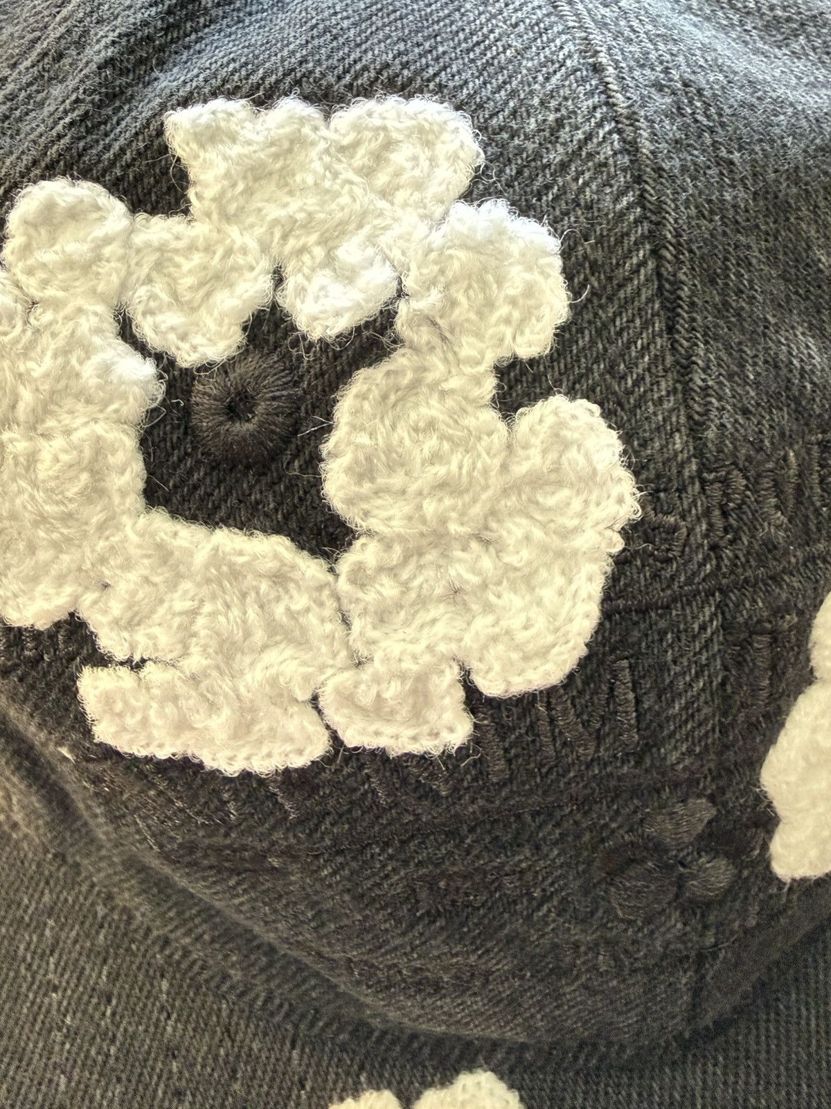 DENIM TEARS Denim Tears Denim Wreath Hat Black Size ONE SIZE - 3 Thumbnail