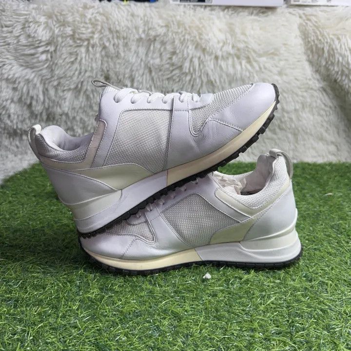 Louis Vuitton Louis Vuitton White Logo Lace-Up Sneakers -2508 Size US 6.5 / EU 39-40 - 7 Thumbnail