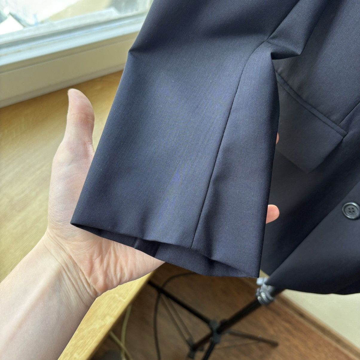 Ermenegildo Zegna Ermenegildo Zegna Double Side Jacket Luxury Black M Vintage Size 40R - 5 Thumbnail