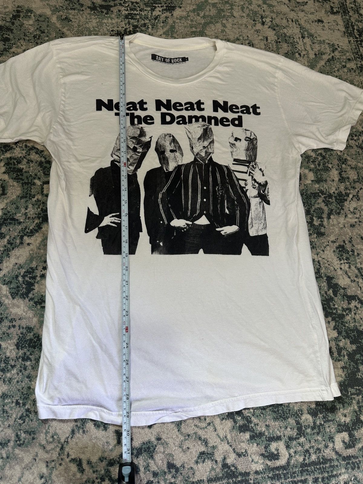 Band Tees The Damned Neat Neat Punk Band Tee (Art of Rock) Size US L / EU 52-54 / 3 - 6 Thumbnail