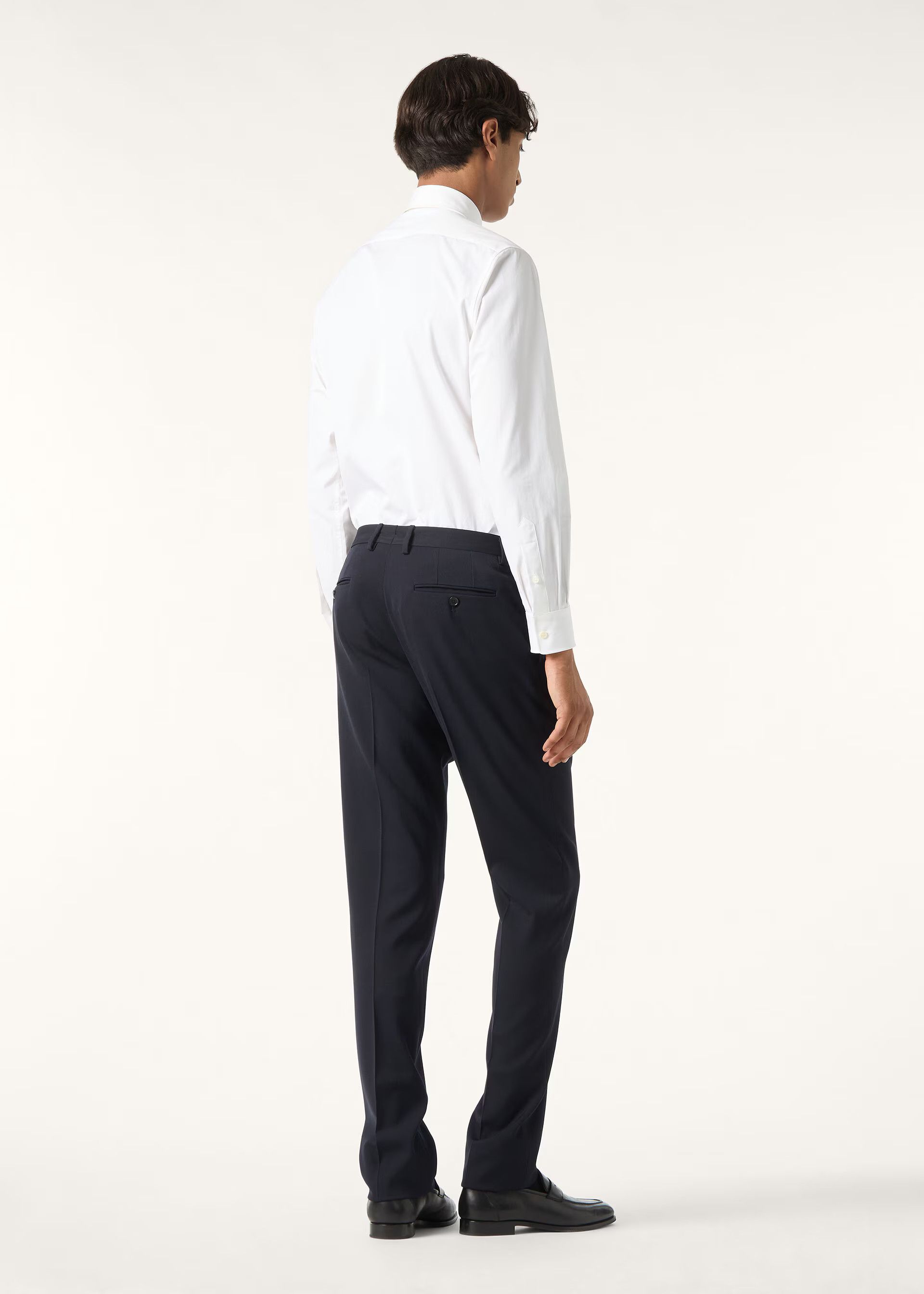Loro Piana os11x0326 FAR0207 Filippo Shirt in Optical White Size US L / EU 52-54 / 3 - 5 Thumbnail