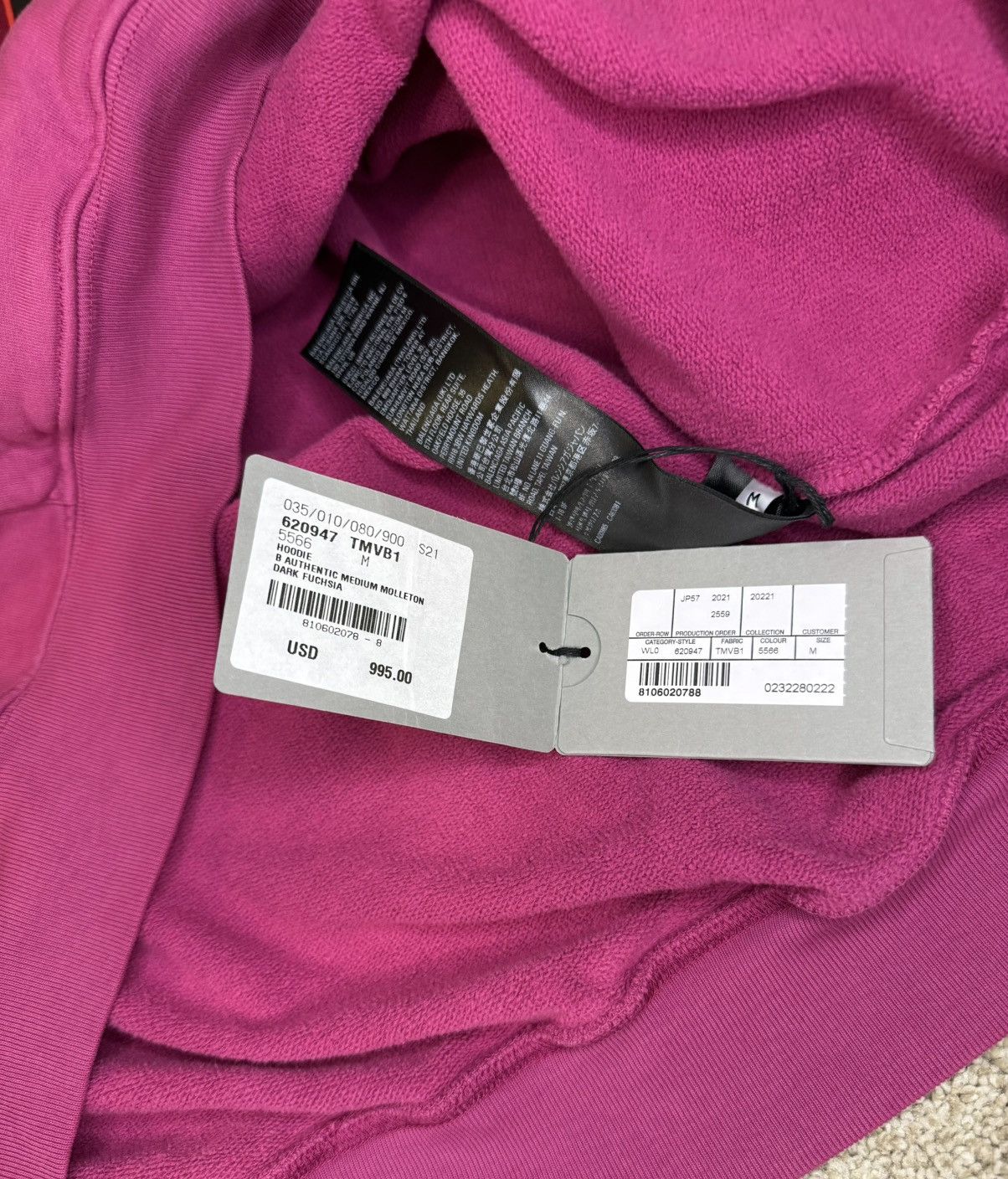 Balenciaga Balenciaga Authentic Jersey Apparel Embroidered Hoodie Size US XL / EU 56 / 4 - 6 Thumbnail