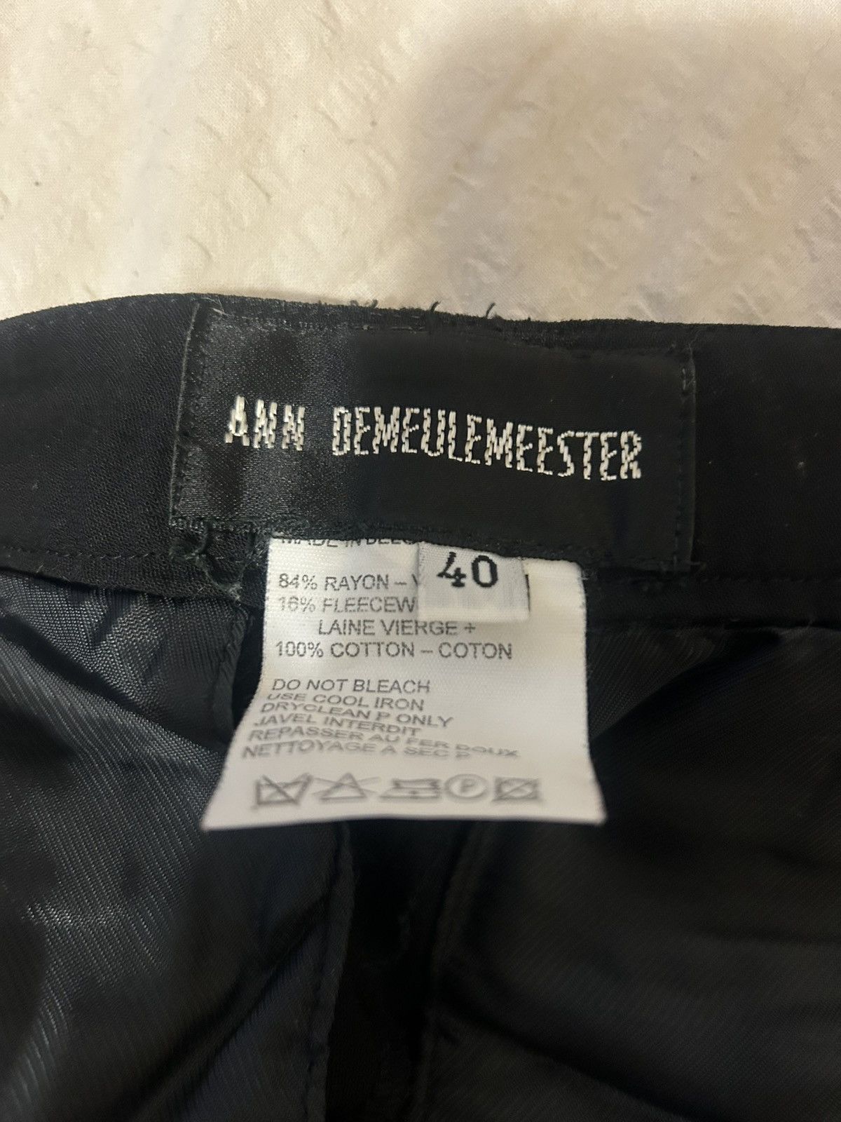 Ann Demeulemeester Pantaloni legeri Size 27" / US 4 / IT 40 - 3 Thumbnail