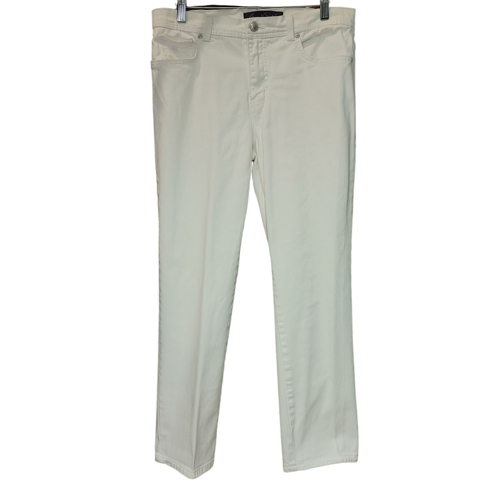 Gloria Vanderbilt Gloria Vanderbilt Women's White Missy Amanda Short Jeans 10 Size 32" / US 10 / IT 46 - 1 Thumbnail