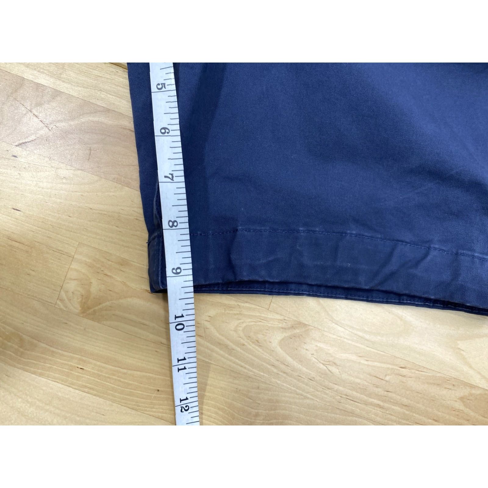 Abercrombie & Fitch Abercrombie & Fitch Mens Chino Shorts Regular Stretch Cotton Blue Sz 28 Flat Front Casual Front Zip Size US 28 / EU 44 - 8 Thumbnail