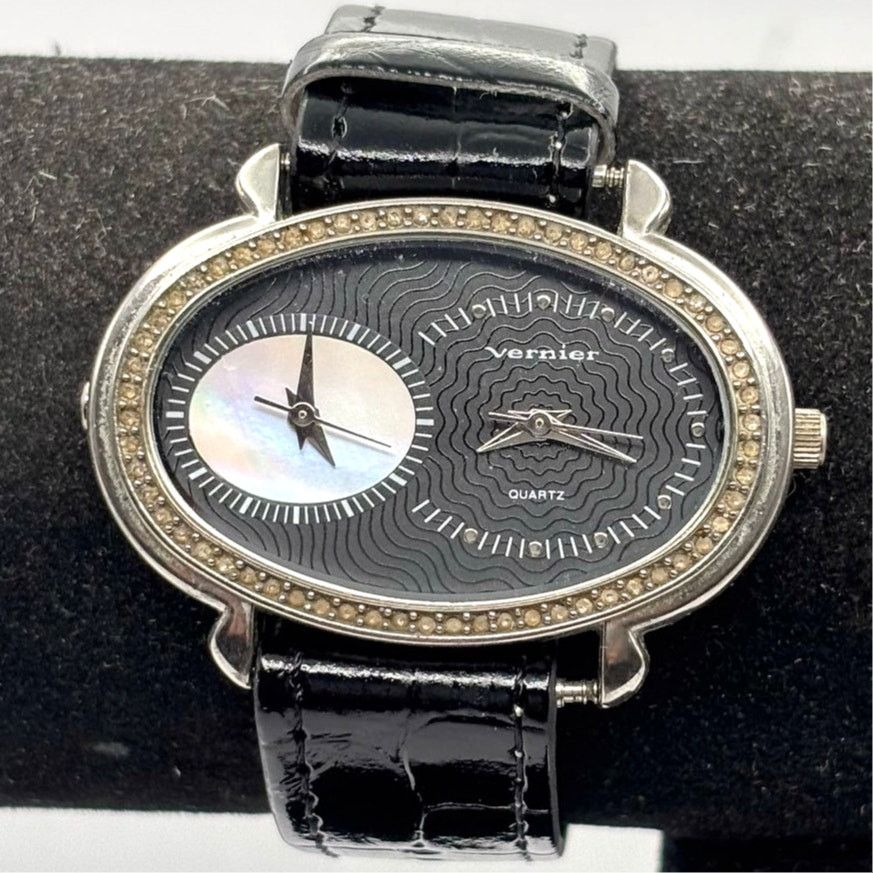 Other Vintage Black Vernier Dual Watch Size ONE SIZE - 1 Thumbnail