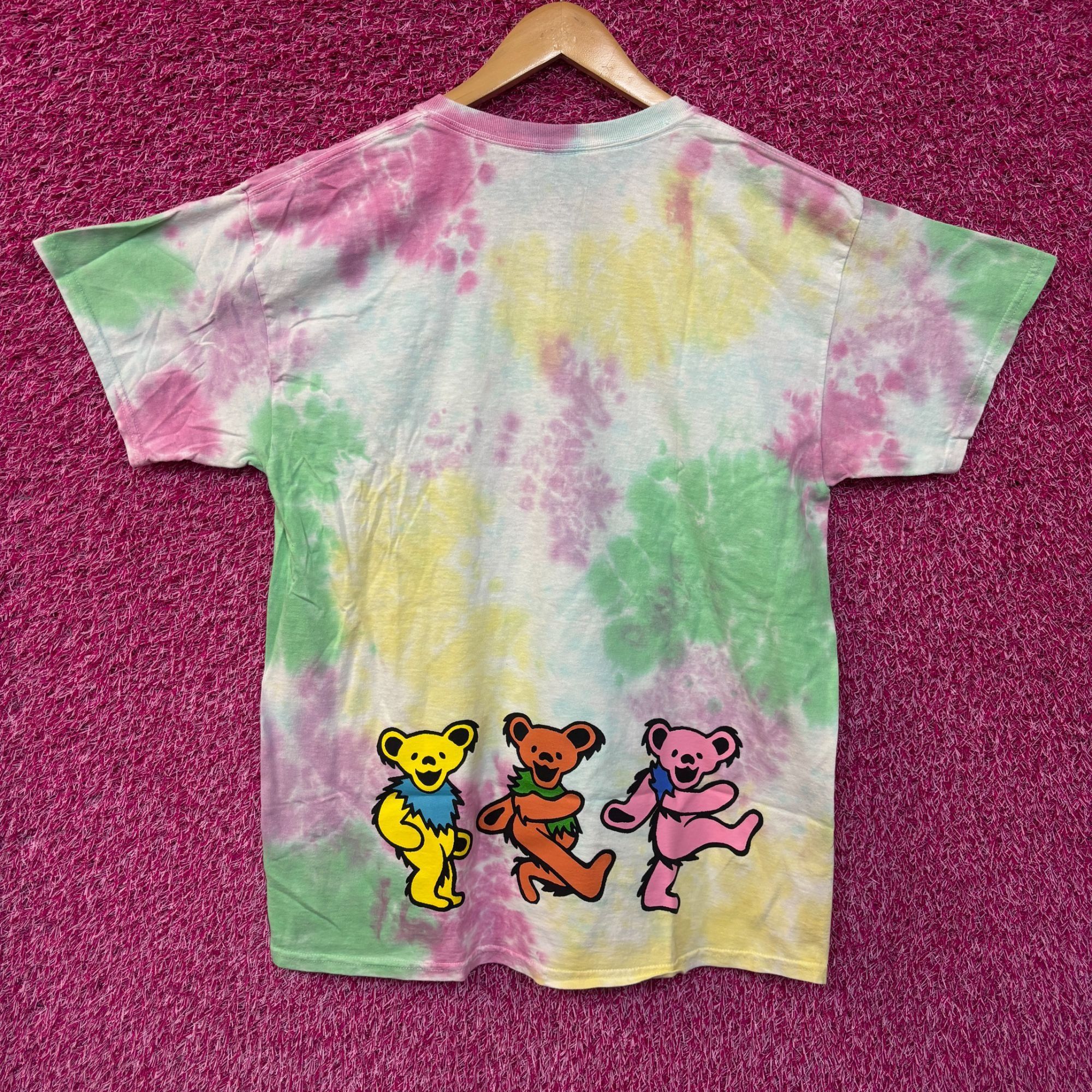 Band Tees × Grateful Dead Grateful Dead Dancing Bears Tiedye Tshirt M/L Size US L / EU 52-54 / 3 - 3 Thumbnail