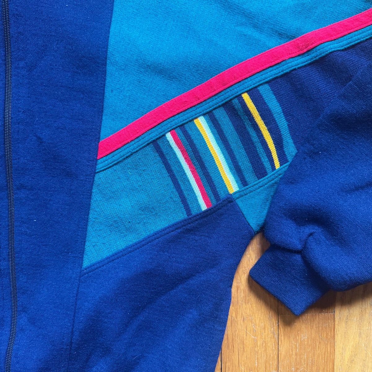 Other Vintage 1980’s Ema Knit Zip-up Track Jacket Sweatshirt Size M / US 6-8 / IT 42-44 - 4 Thumbnail