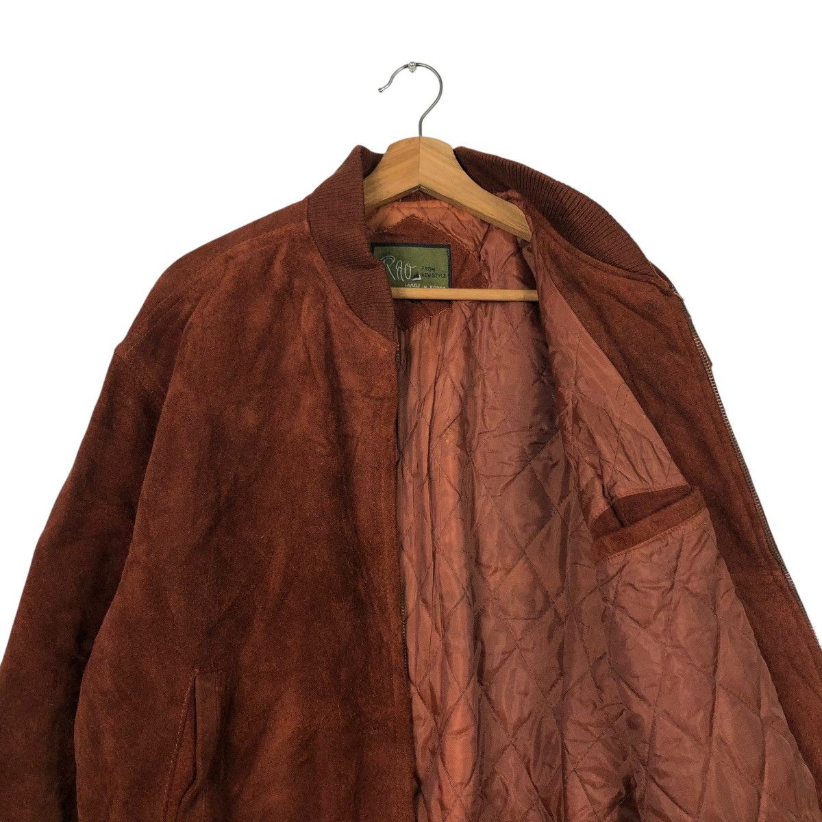 Japanese Brand 🔥VINTAGE LEATHER JACKET COWHIDE RAO BLANKET ISSEY MIYAKE Size US L / EU 52-54 / 3 - 14 Thumbnail