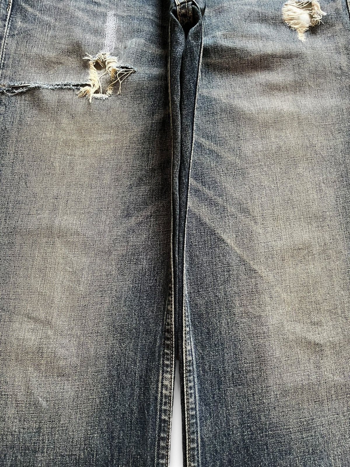 Levi's × Levi's Vintage Clothing Vintage 90s Levis 502 Distressed Mud Wash Loose Jeans Size US 29 - 5 Thumbnail