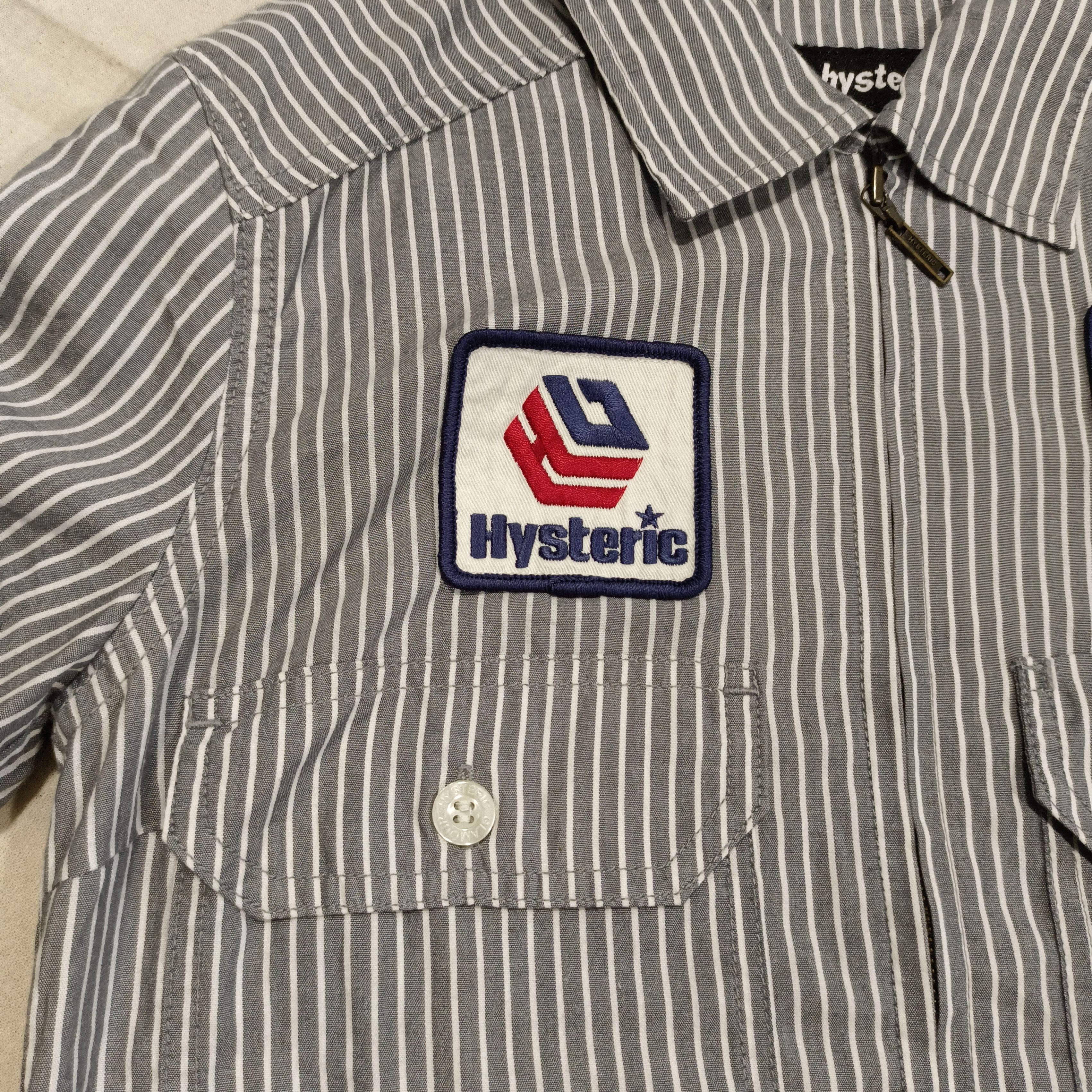 Hysteric Glamour × Japanese Brand × Vintage 90's Hysteric Glamour Mechanic Zip-Up - L Size US XS / EU 42 / 0 - 3 Thumbnail