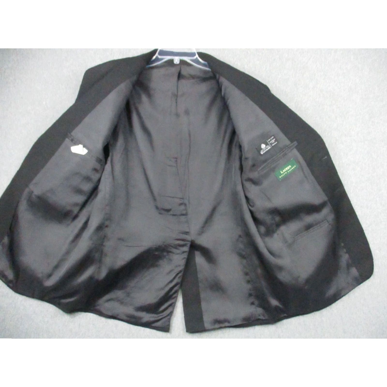 Ralph Lauren VINTAGE LAUREN RALPH LAUREN Wool Blazer Sport Jacket Notch 42 Black Size 42R - 2 Thumbnail