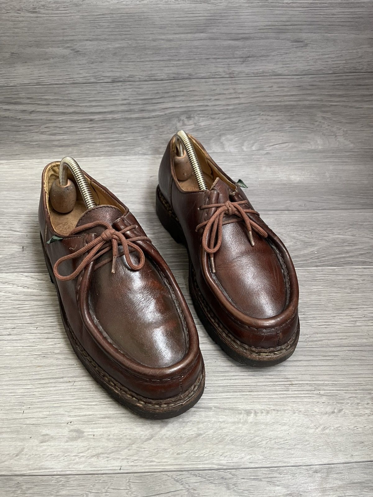 Paraboot Paraboot michael brown leather derby shoes Size US 6 / EU 39 - 8 Thumbnail