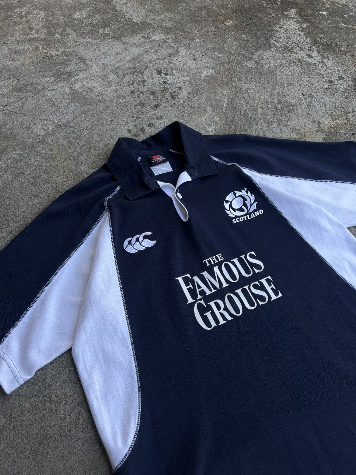 Canterbury of New Zealand Canterbury Of New Zealand Scotland Rugby Shirt Famous Grouse Size US L / EU 52-54 / 3 - 3 Thumbnail