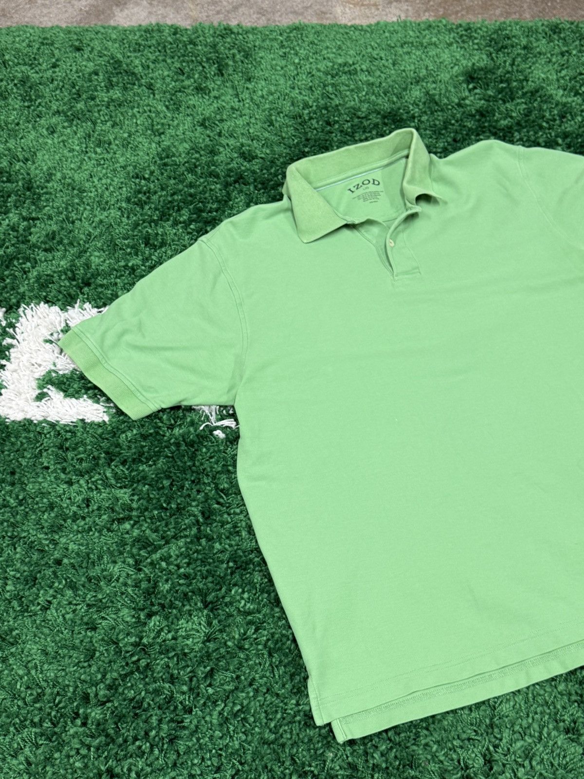 Izod IZOD Green Polo Shirt Large Size US L / EU 52-54 / 3 - 2 Thumbnail