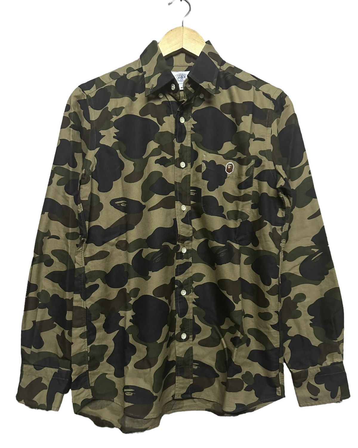 Bape A Bathing Ape First Camo Nigo Era Button Ups Shirt Size US M / EU 48-50 / 2 - 2 Thumbnail