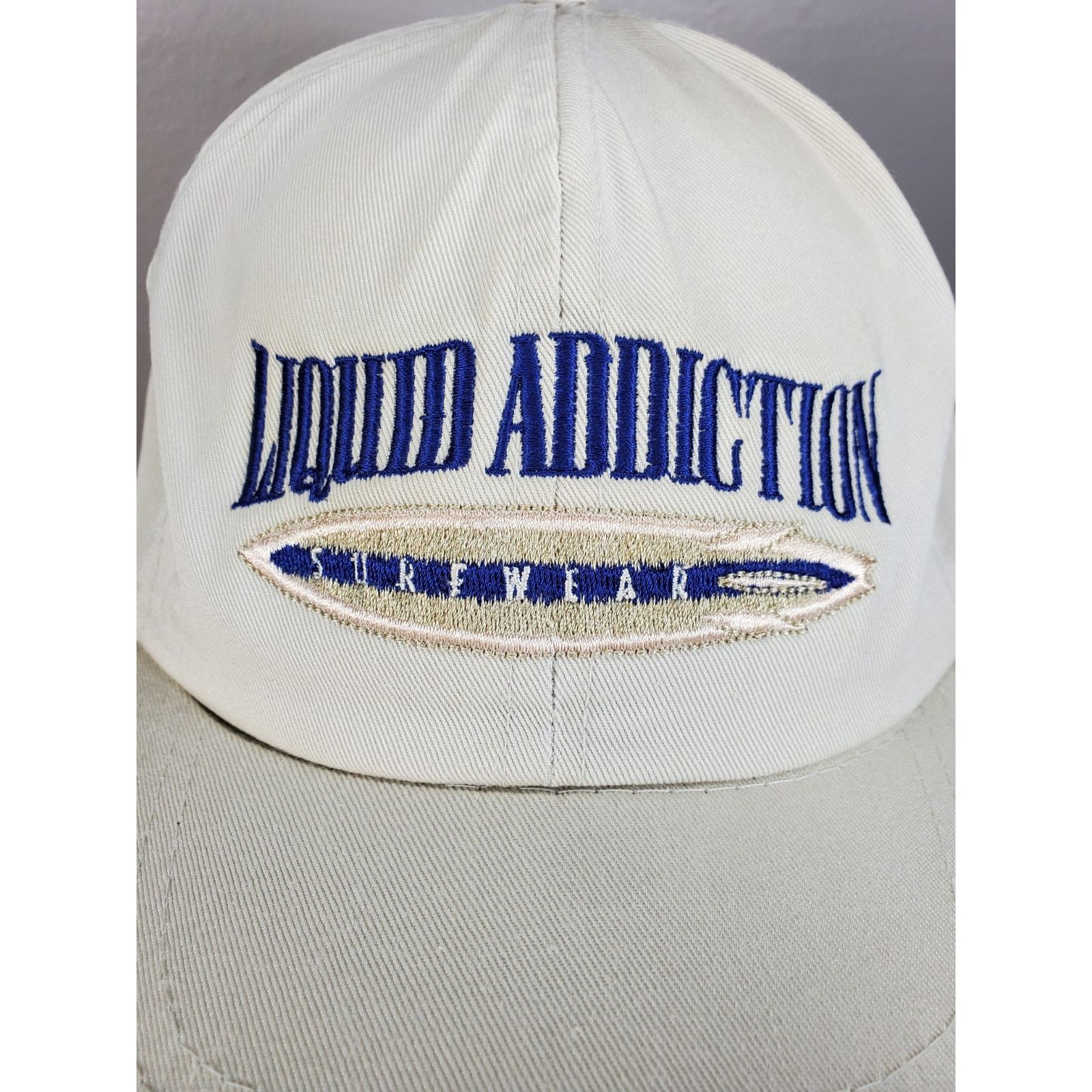 Vintage RARE Liquid Addiction Surf Wear Hat Cap Ft. Lauderdale FL Size ONE SIZE - 5 Thumbnail