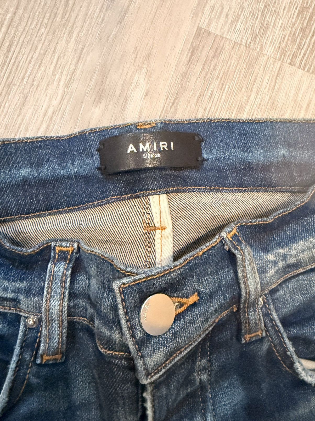 Amiri Amiri Stack Jeans Deep Classic Indigo Size US 28 / EU 44 - 5 Thumbnail