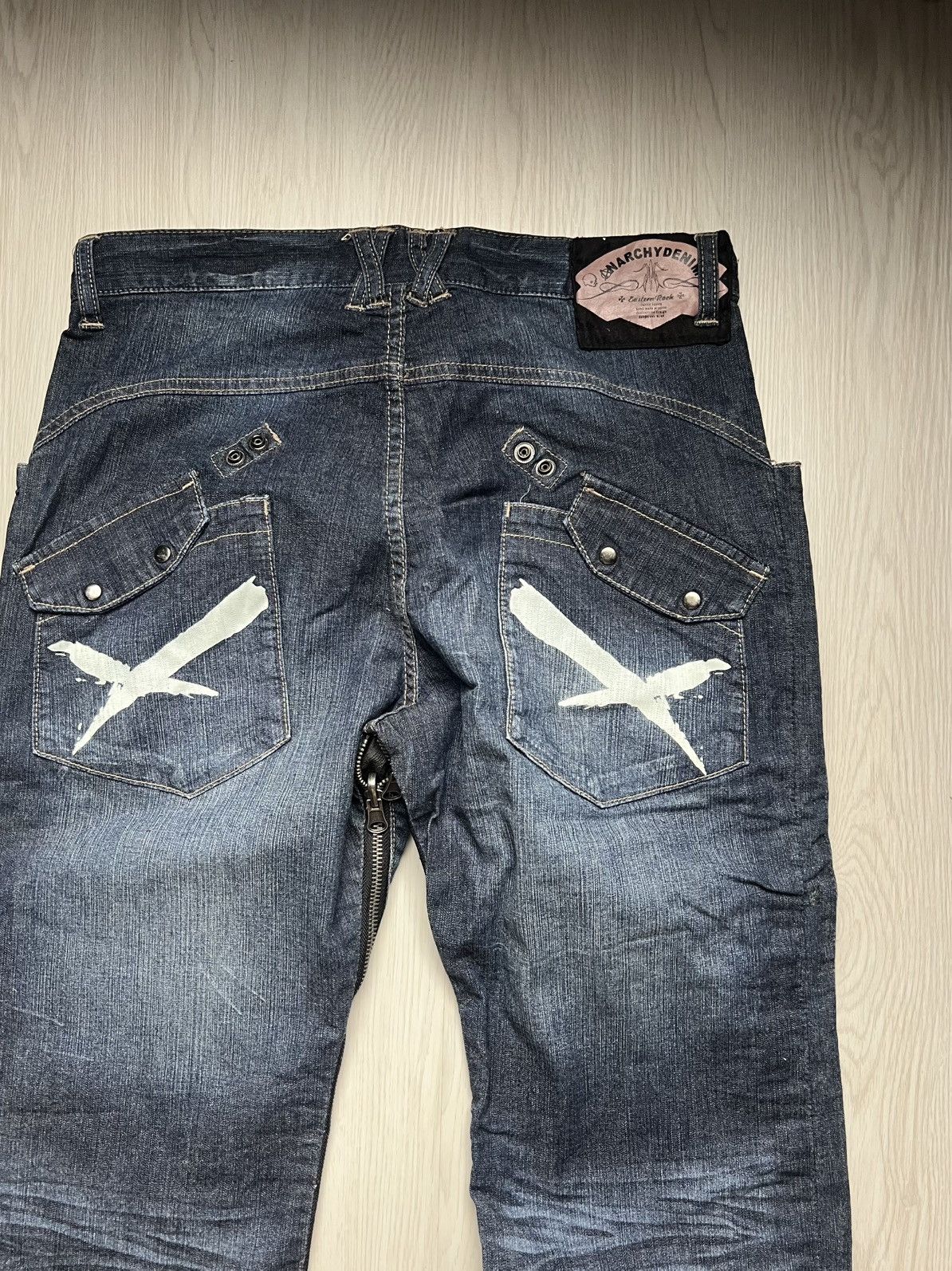 PPFM Rare PPFM Transformer Reversible 2 in 1 Denim Jeans Size US 31 - 7 Thumbnail