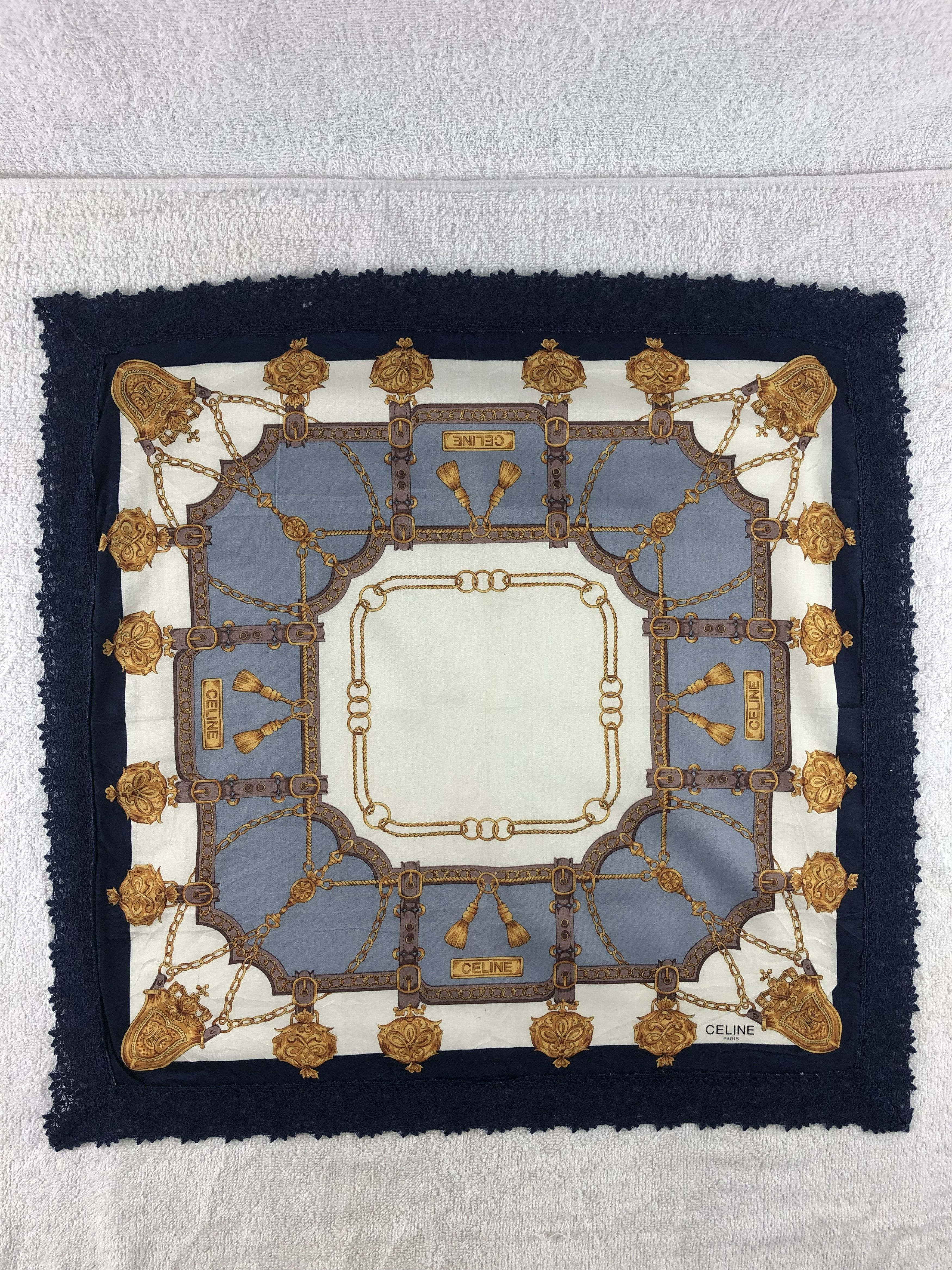 Celine Celine Handkerchief / Bandana / Neckerchief Size ONE SIZE - 3 Thumbnail