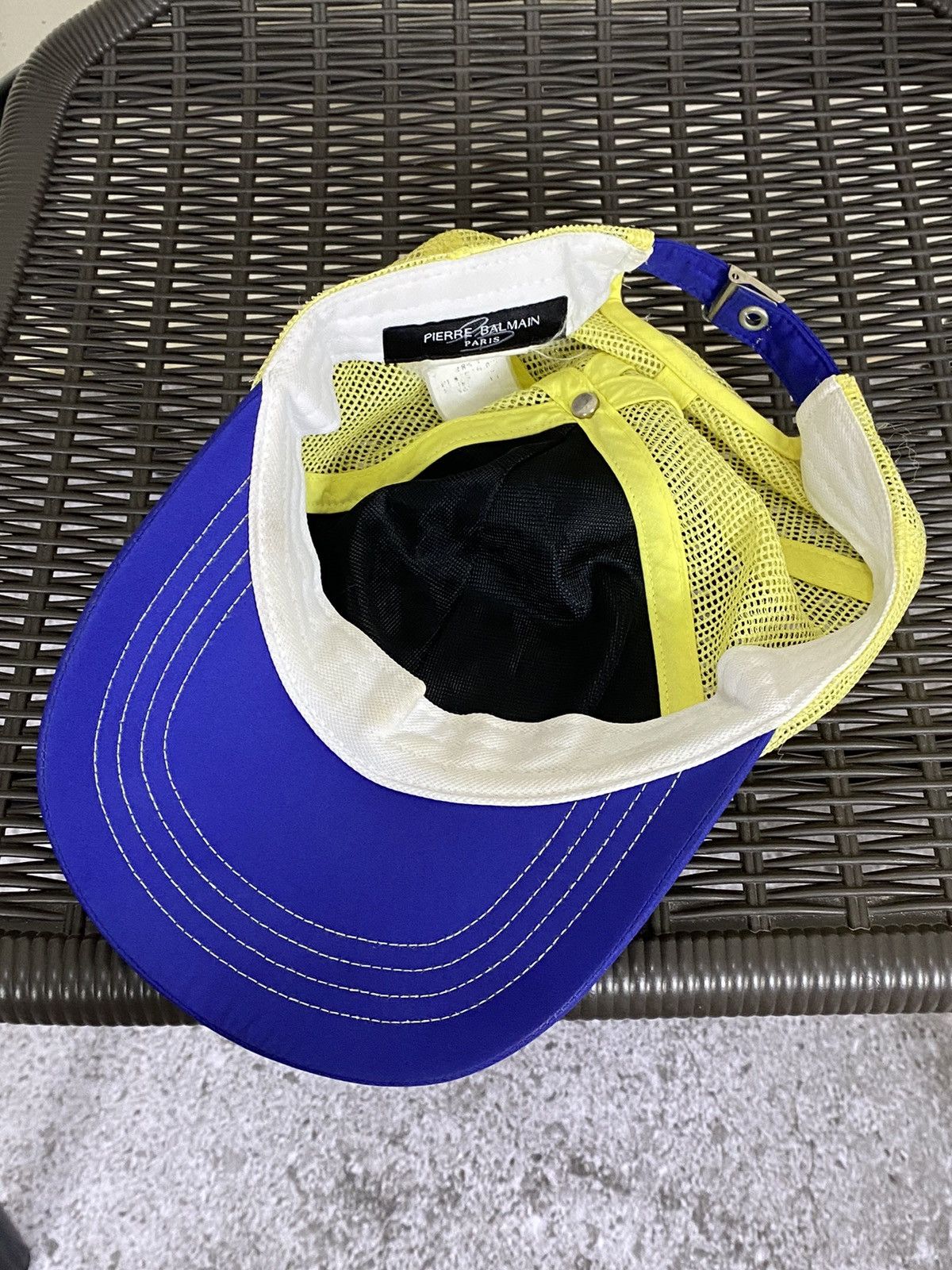 Pierre Balmain y2k pierre balmain paris trucker cap Size ONE SIZE - 5 Thumbnail