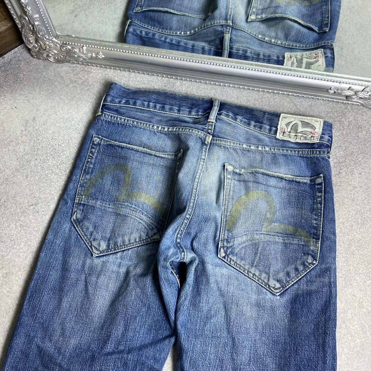 Evisu Vintage Evisu Puma Jeans Embroidered Pants Y2K Size US 32 / EU 48 - 4 Thumbnail