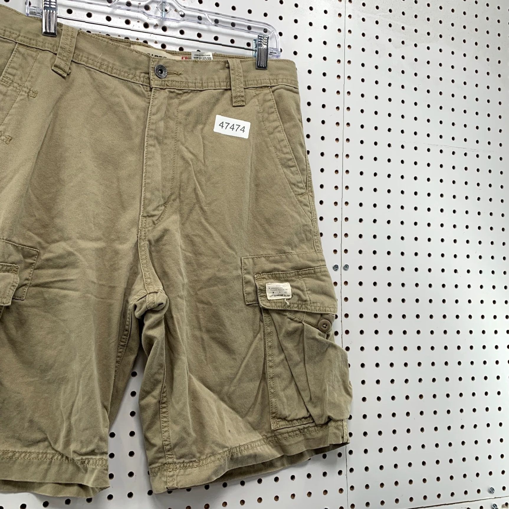 Levi's Levi's Military Cargo Shorts Mens 32 Khaki Relaxed Fit Outdoor Canvas Cargo Pocket Pockets Outdoor Size US 32 / EU 48 - 5 Thumbnail