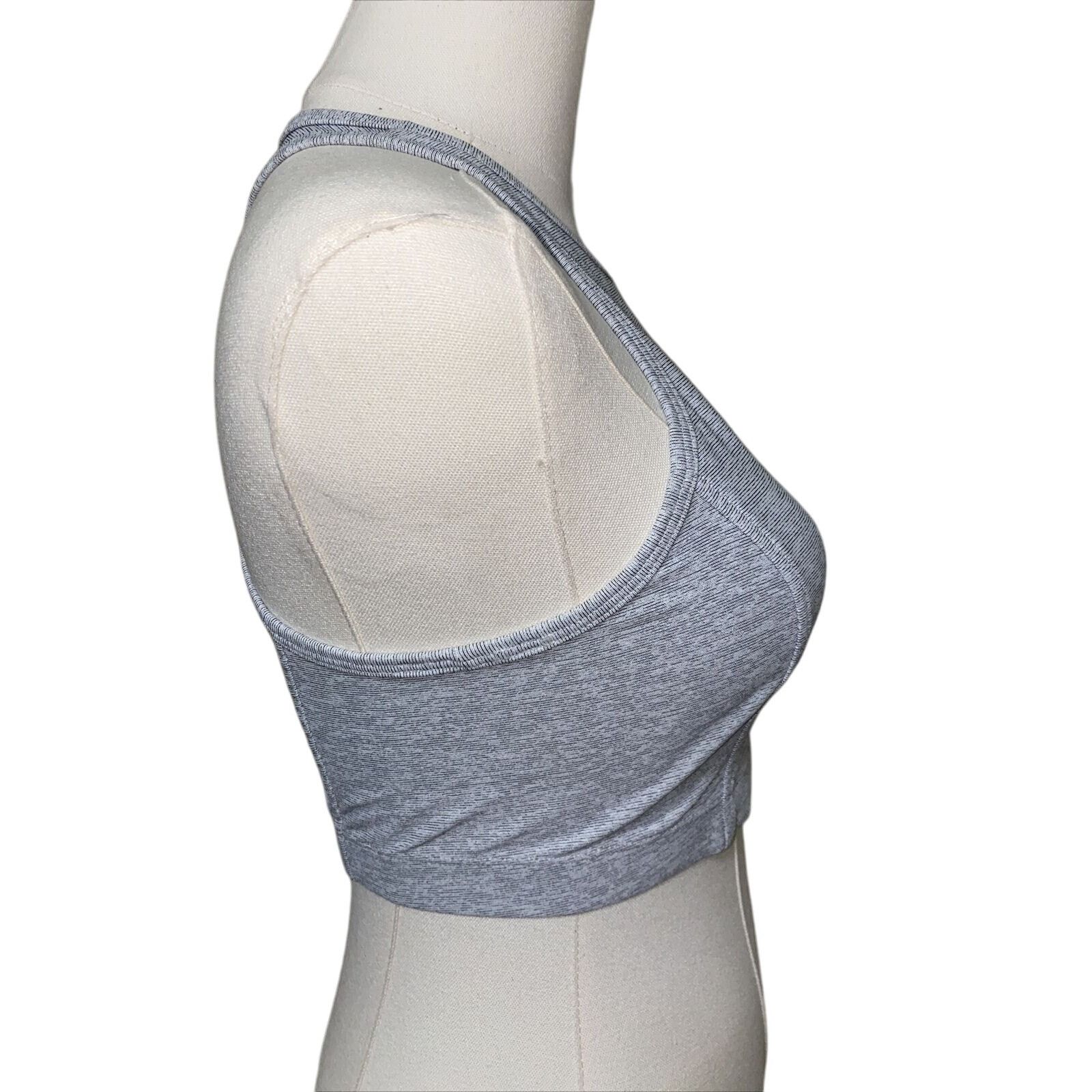 Outdoor Voices Outdoor Voices Sports Bra Athena Stretch Crop Gray SZ Medium Size M / US 6-8 / IT 42-44 - 4 Thumbnail