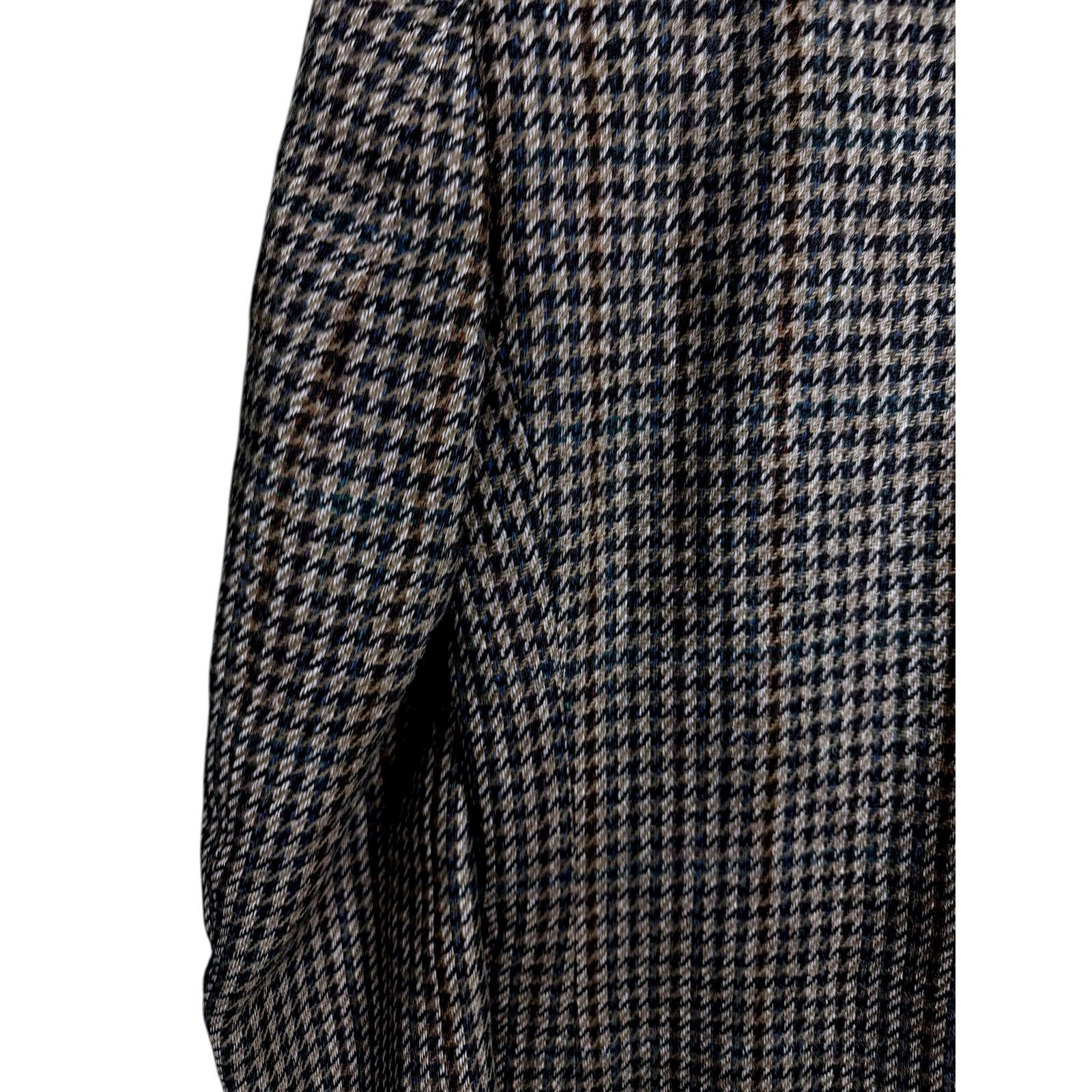 Burberry Vintage Men's Burberrys London 100% Tweed Wool Blazer 42R Size 42R - 9 Thumbnail