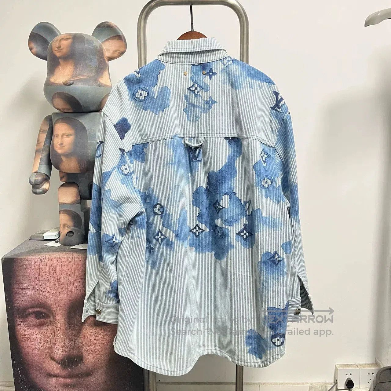 Louis Vuitton Louis Vuitton Ink Denim Jacket XL. Size US XL / EU 56 / 4 - 2 Thumbnail
