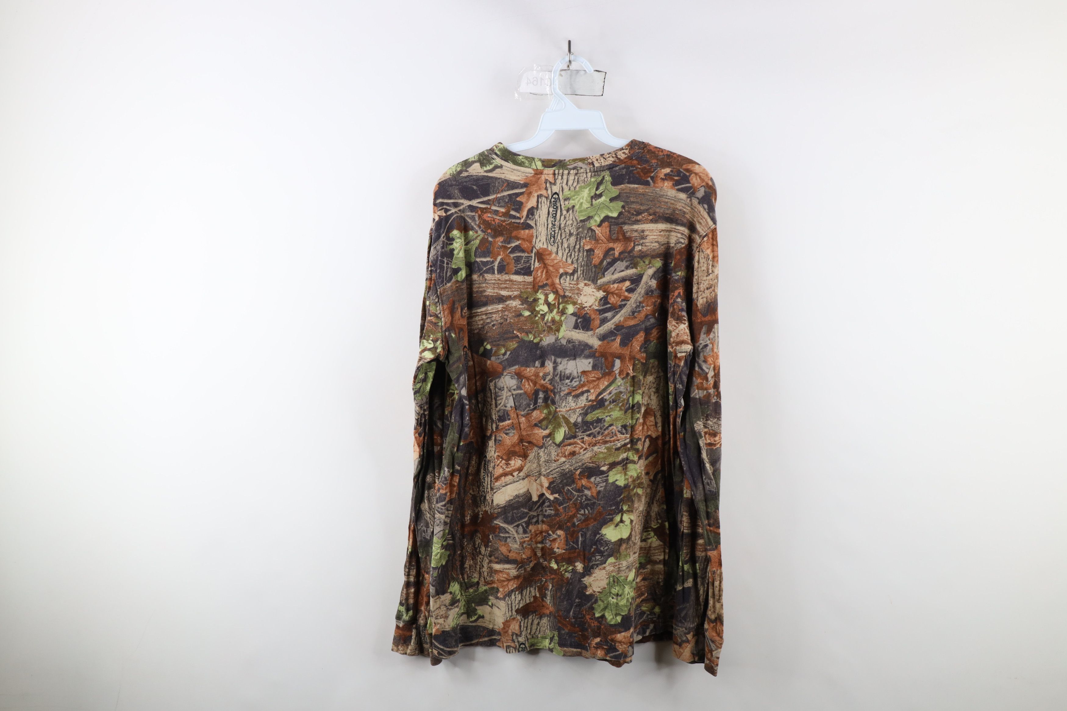 Vintage Vintage 90s Y2K Streetwear Camouflage Long Sleeve T-Shirt Size US M / EU 48-50 / 2 - 11 Thumbnail
