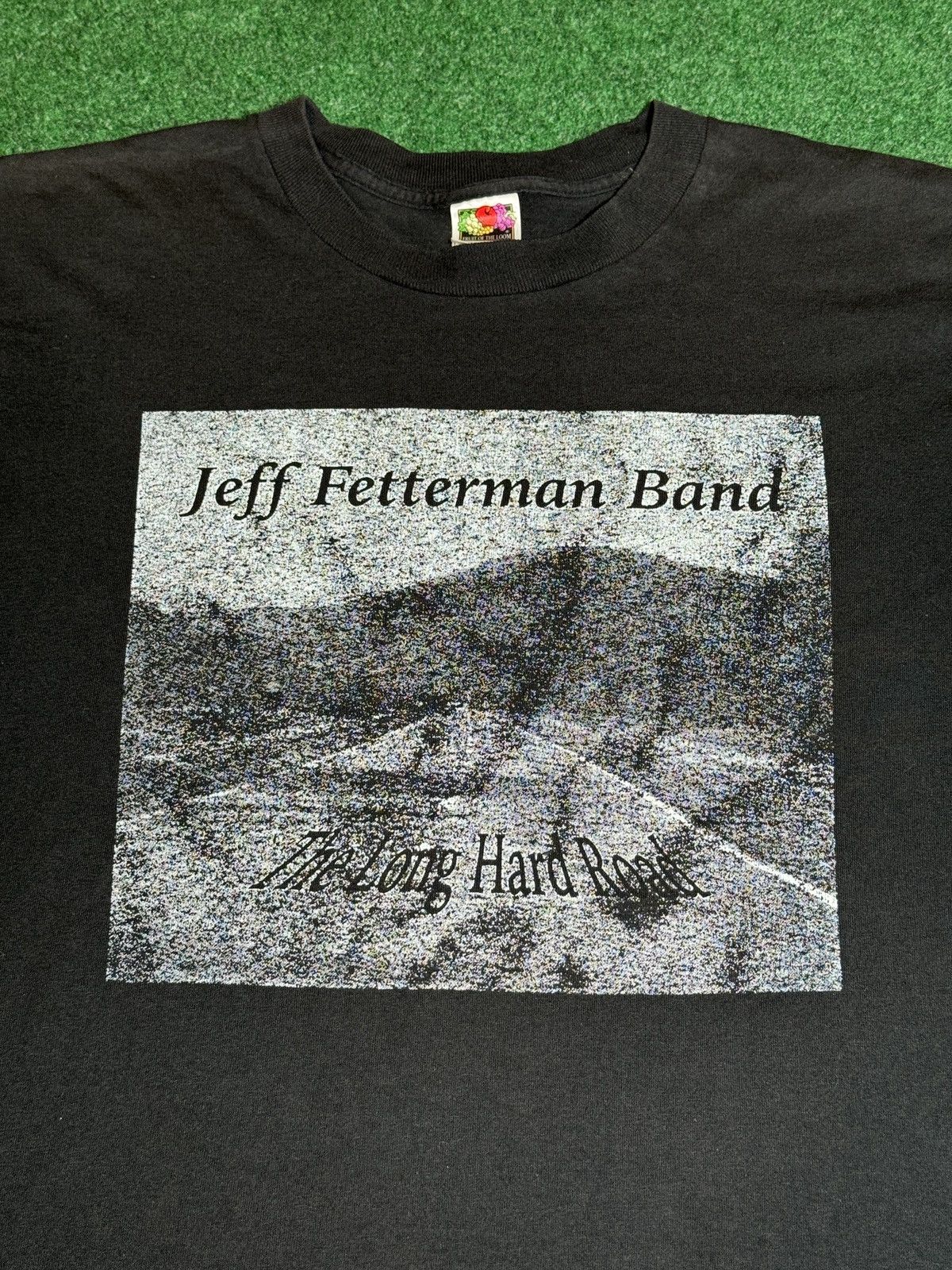 Fruit Of The Loom × Vintage Vintage Y2K John Fetterman Band Long Hard Road T Shirt Size US L / EU 52-54 / 3 - 2 Thumbnail