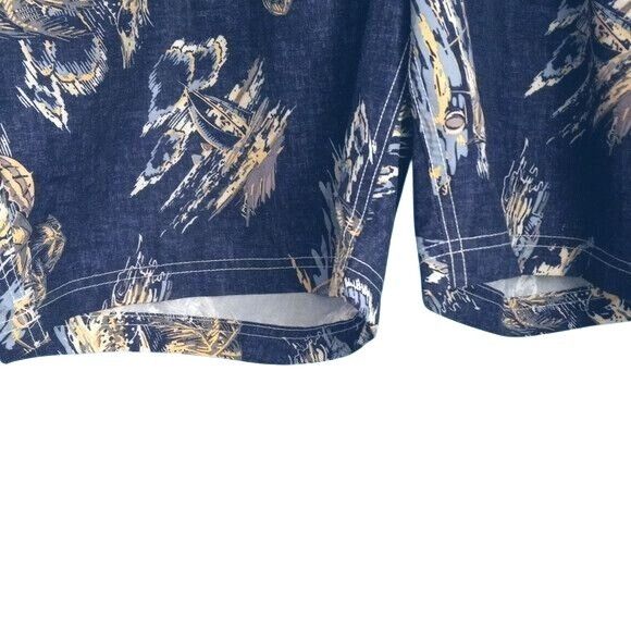 Lands' End Lands End XXL 44-46 Mens Blue Swim Trunks Shorts Bathing Sui Size US 44 / EU 60 - 10 Thumbnail