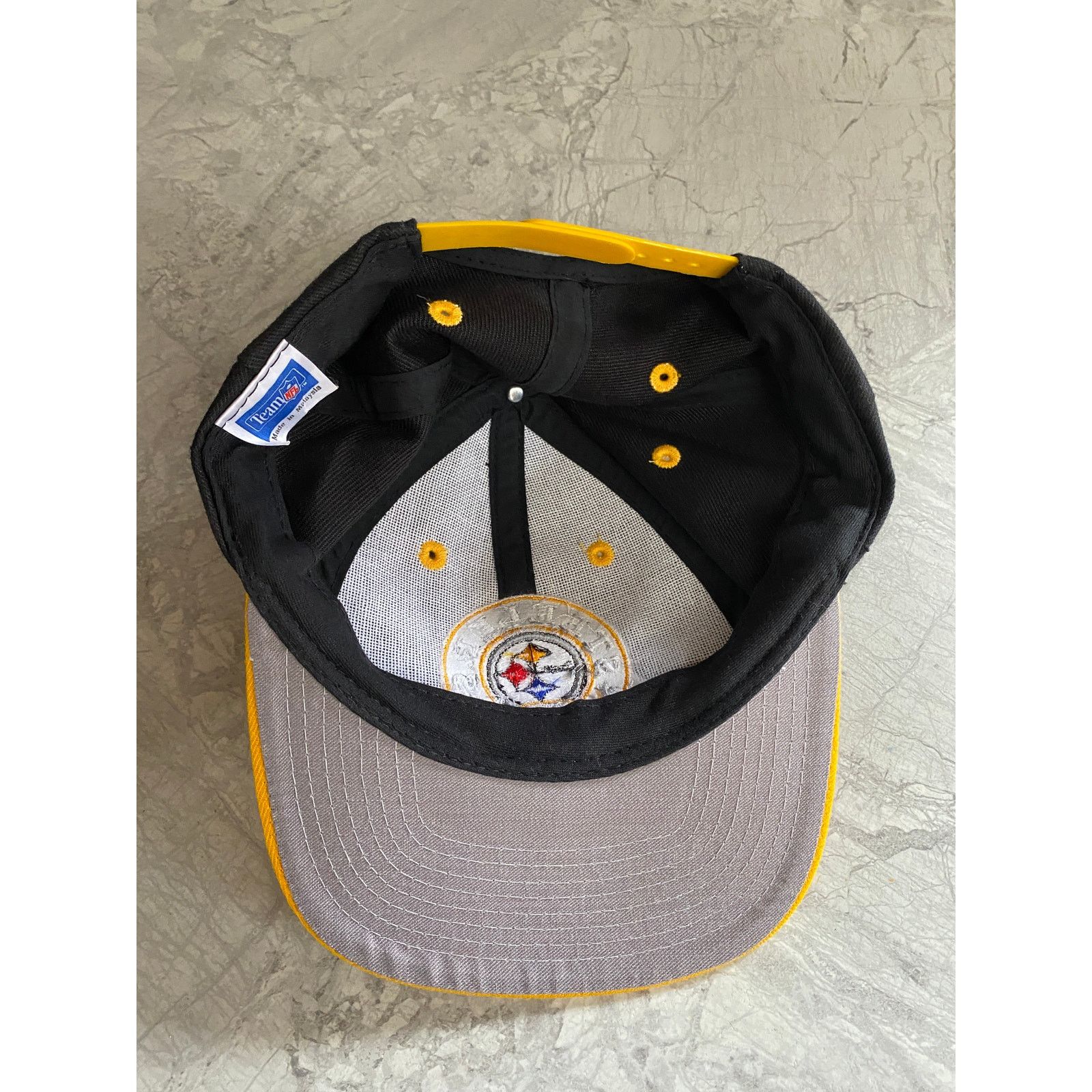 NFL Vintage Pittsburgh Steelers Snapback Hat Size ONE SIZE - 6 Thumbnail