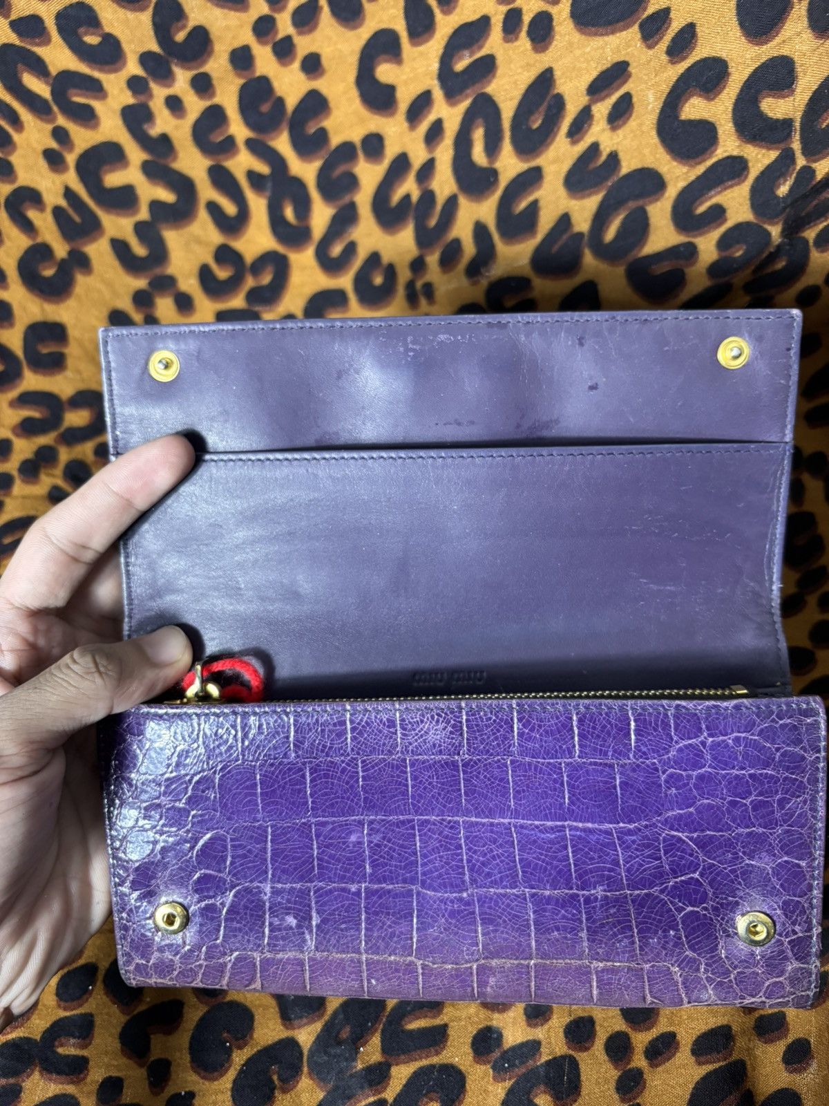 Miu Miu Miu Miu Long Wallet Size ONE SIZE - 8 Thumbnail