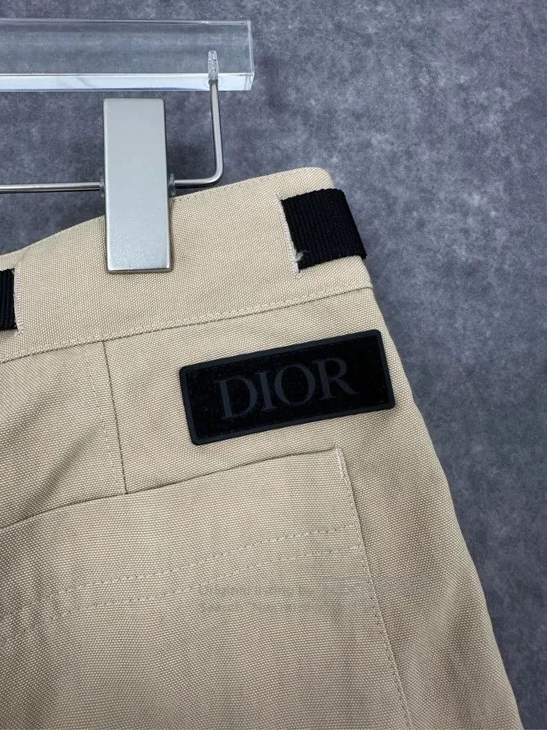 Dior Dior Belted Cargo Shorts Khaki 44. Size US 44 / EU 60 - 6 Thumbnail