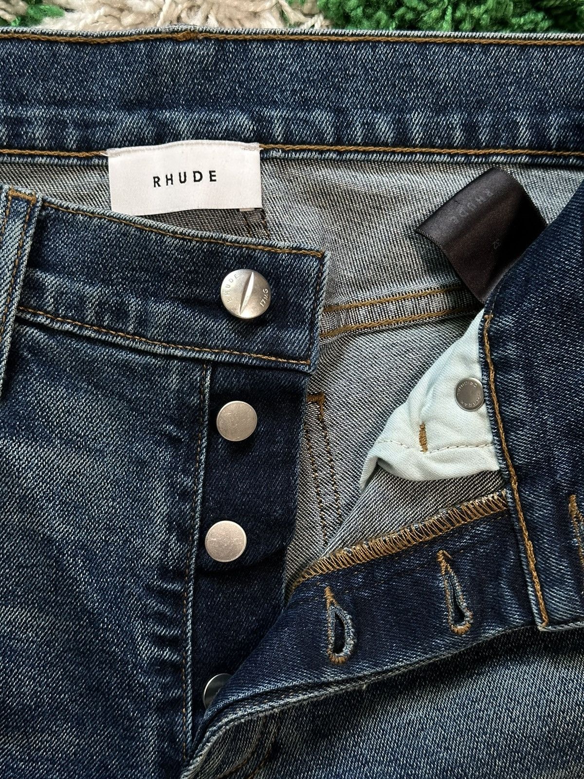 Rhude Rhude Snap Denim Size US 32 / EU 48 - 3 Thumbnail