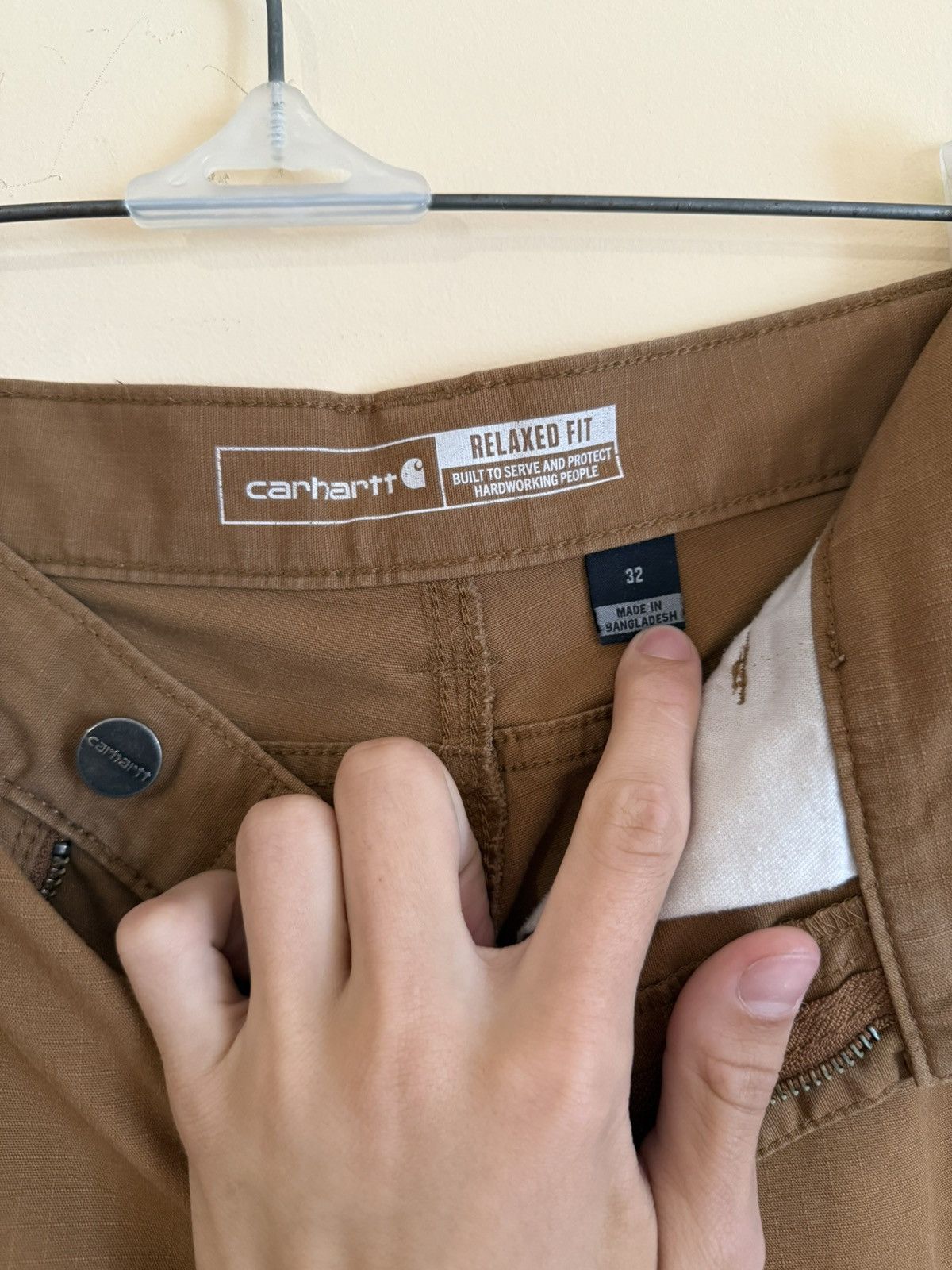 Carhartt Carhartt Shorts Mens 32 Brown Carpenter Size US 32 / EU 48 - 9 Thumbnail