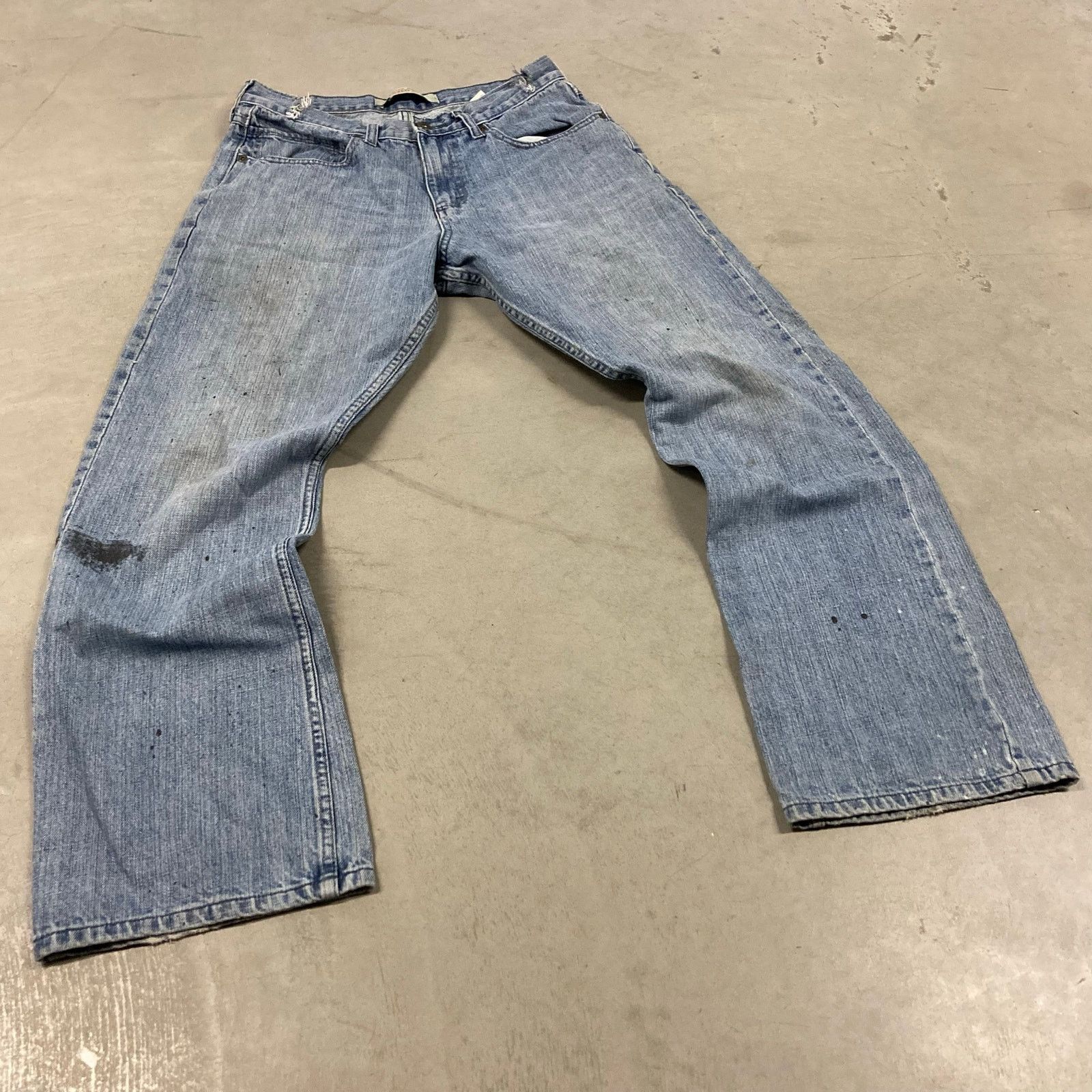 Wrangler Thrashed wrangler western bootcut jeans 30x30 Size US 30 / EU 46 - 1 Thumbnail